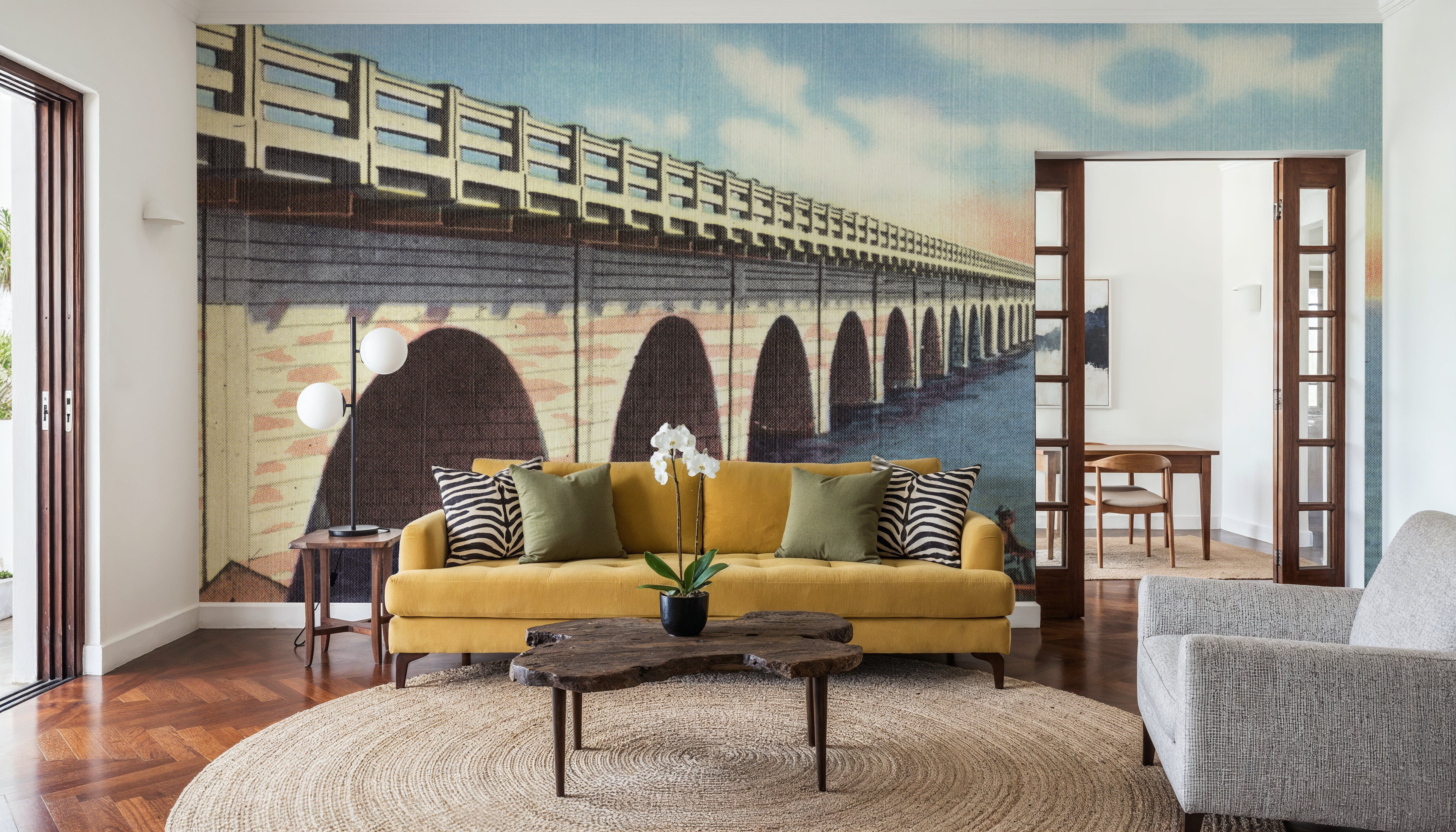 Keys Highway - Screenprint Postcard