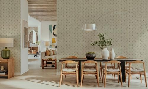 Nordic Flora Petite, Light Beige