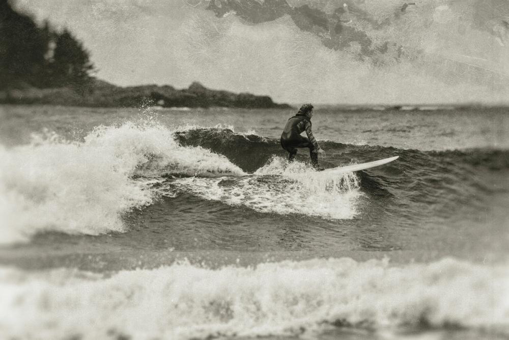 Pacific Surf III Sepia
