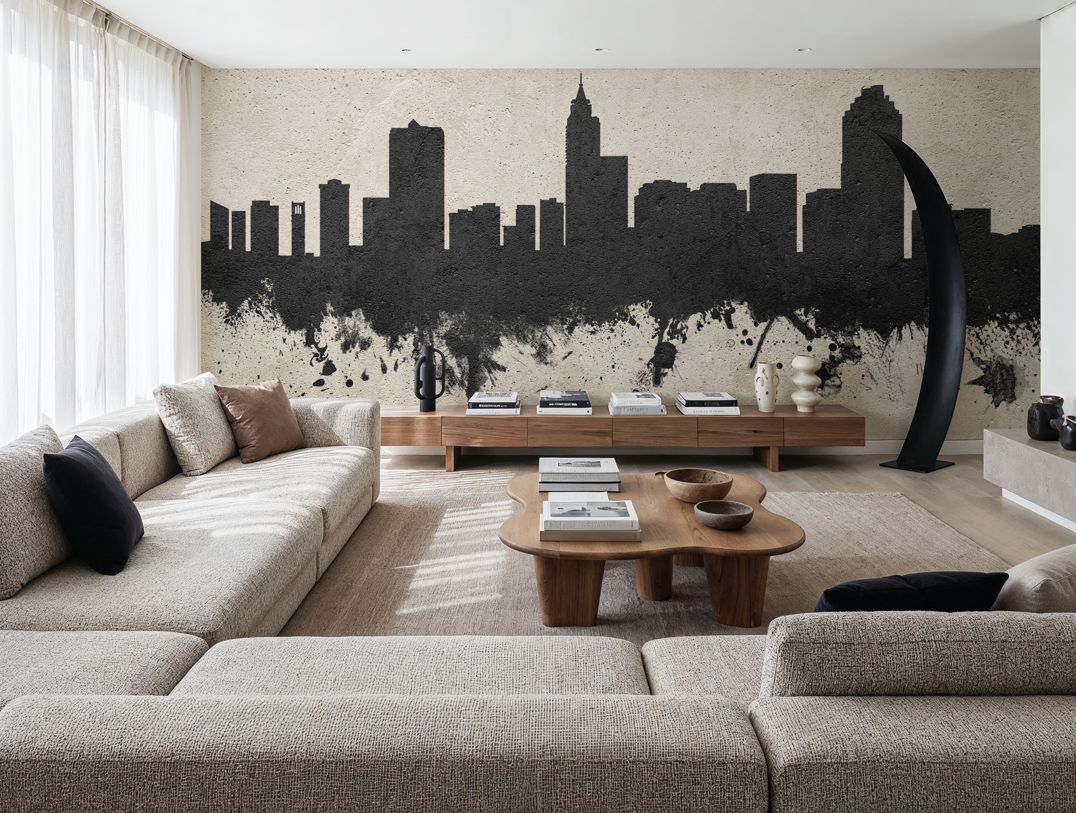 Raleigh North Carolina Skyline Concrete