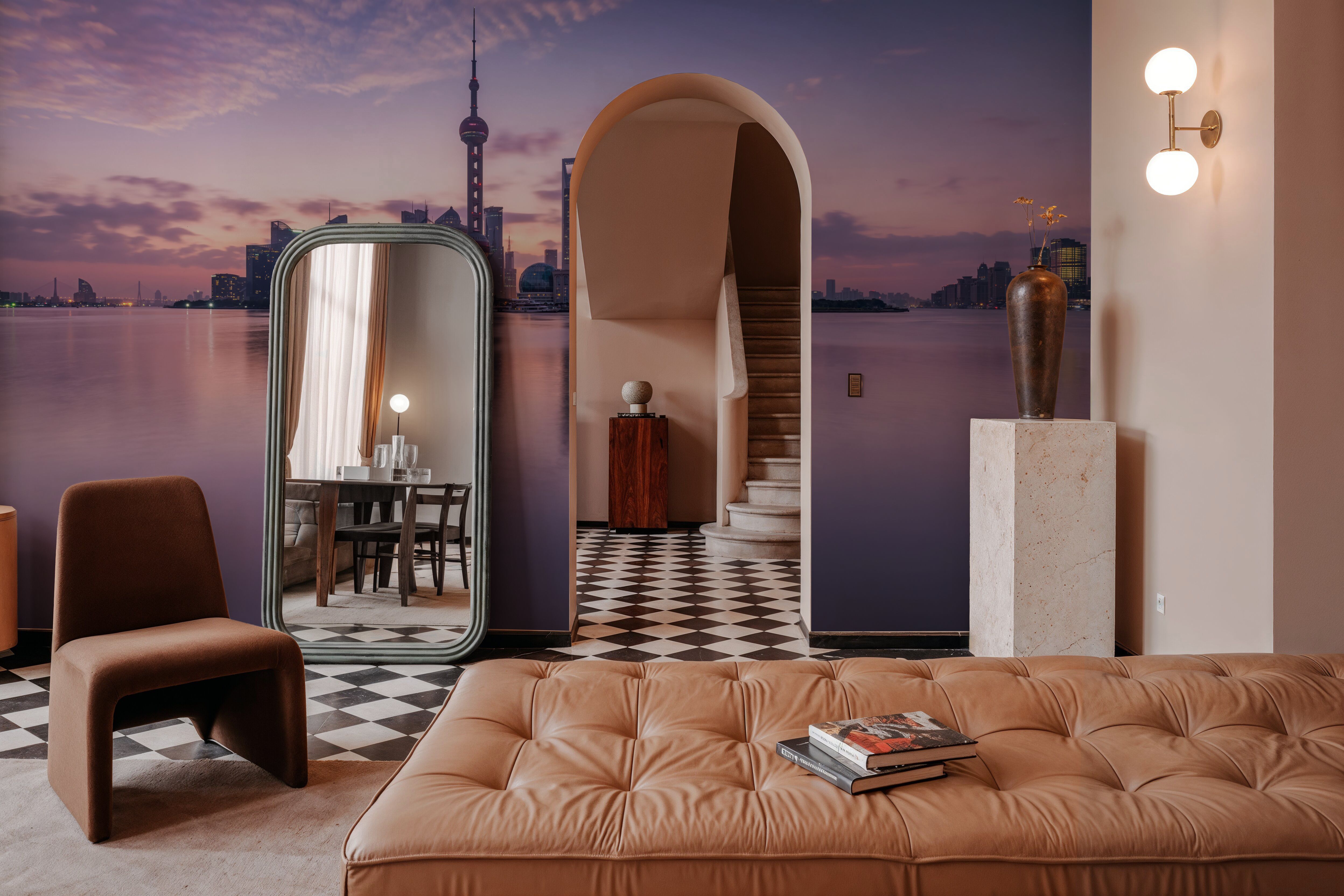 Pudong Sunrise Pink