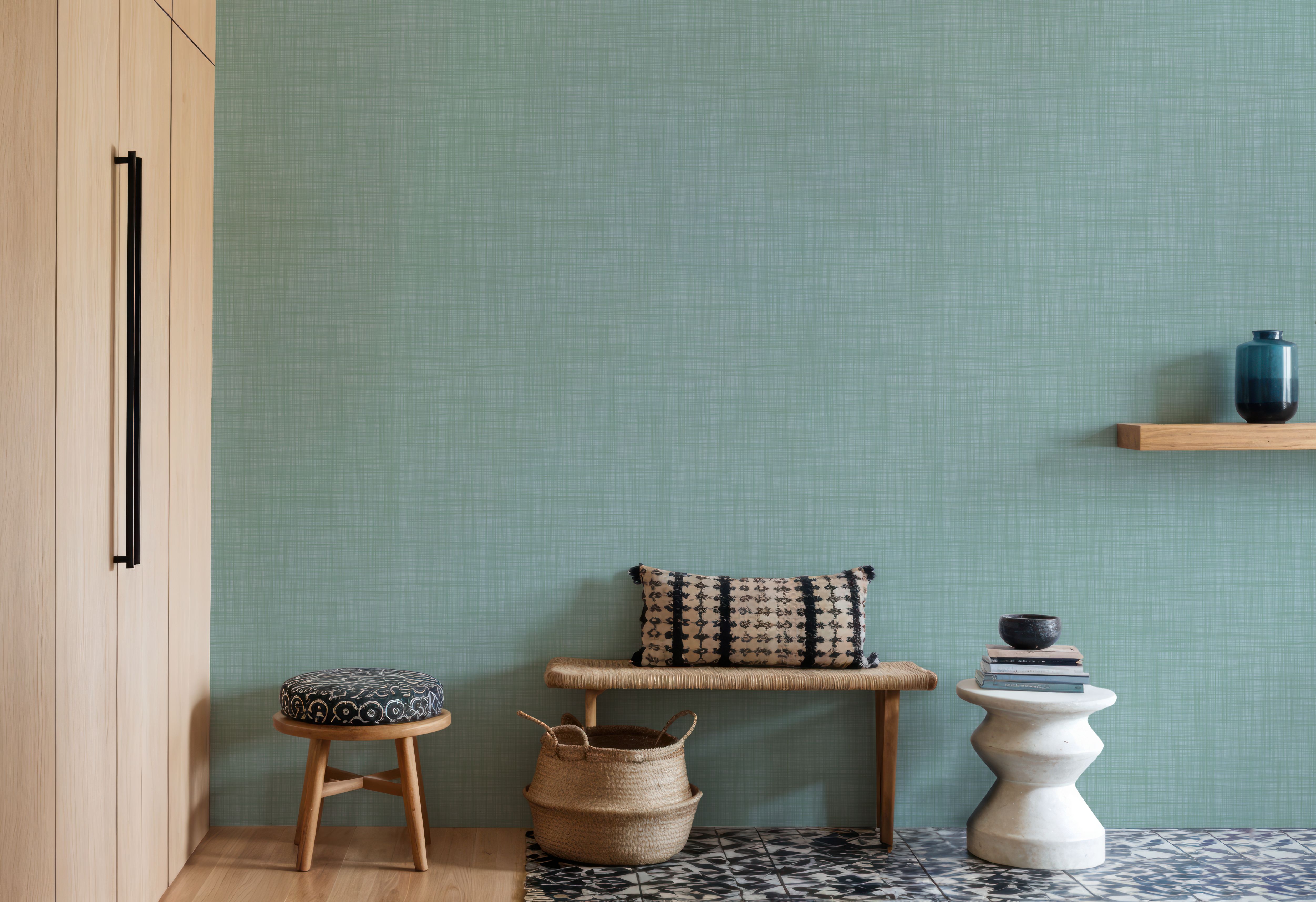 Mottled Linen Effect, Robin's Egg