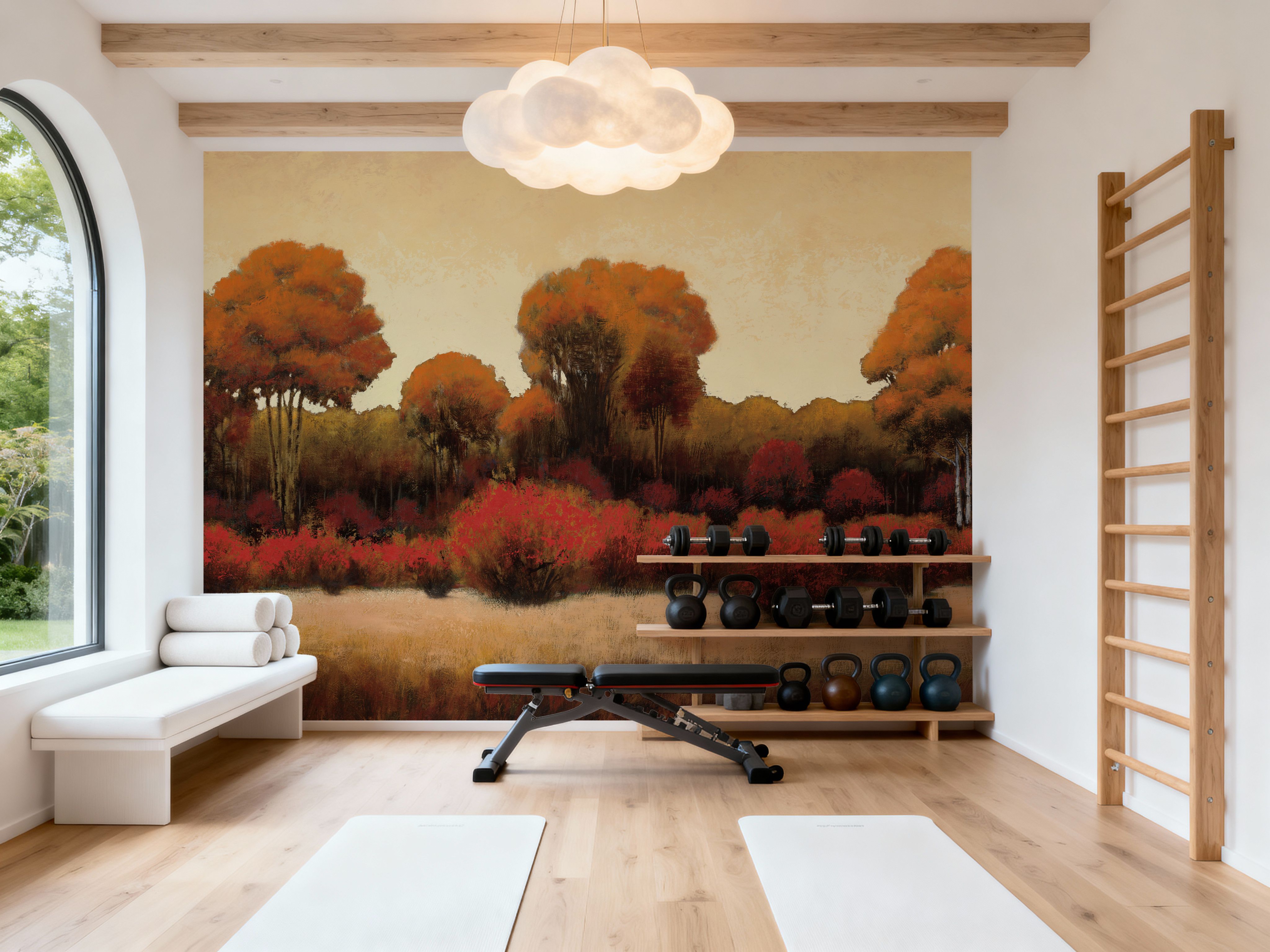 Autumn Forest III, Wallpaper