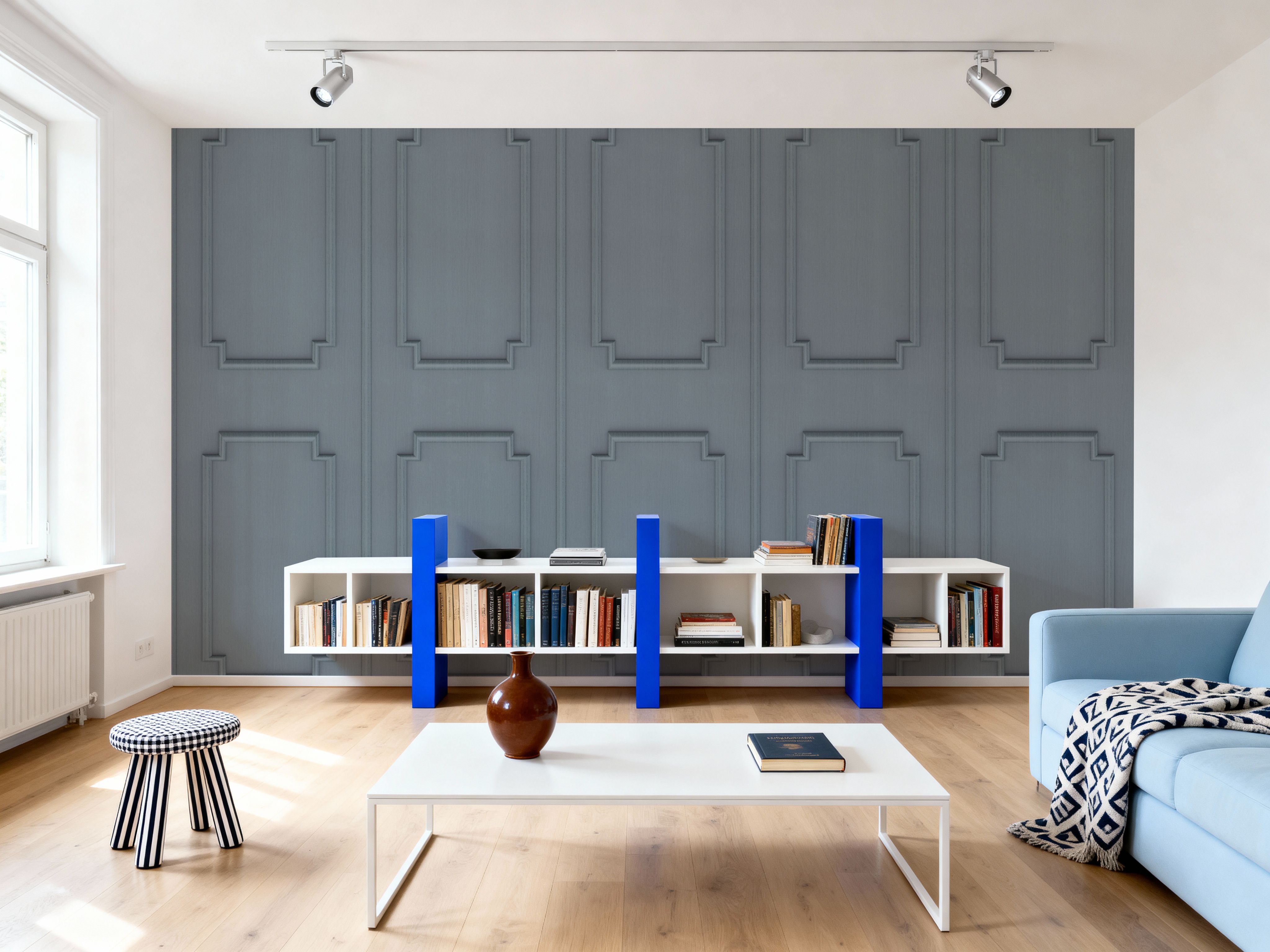Faux Wall Panel Moulding, Stone