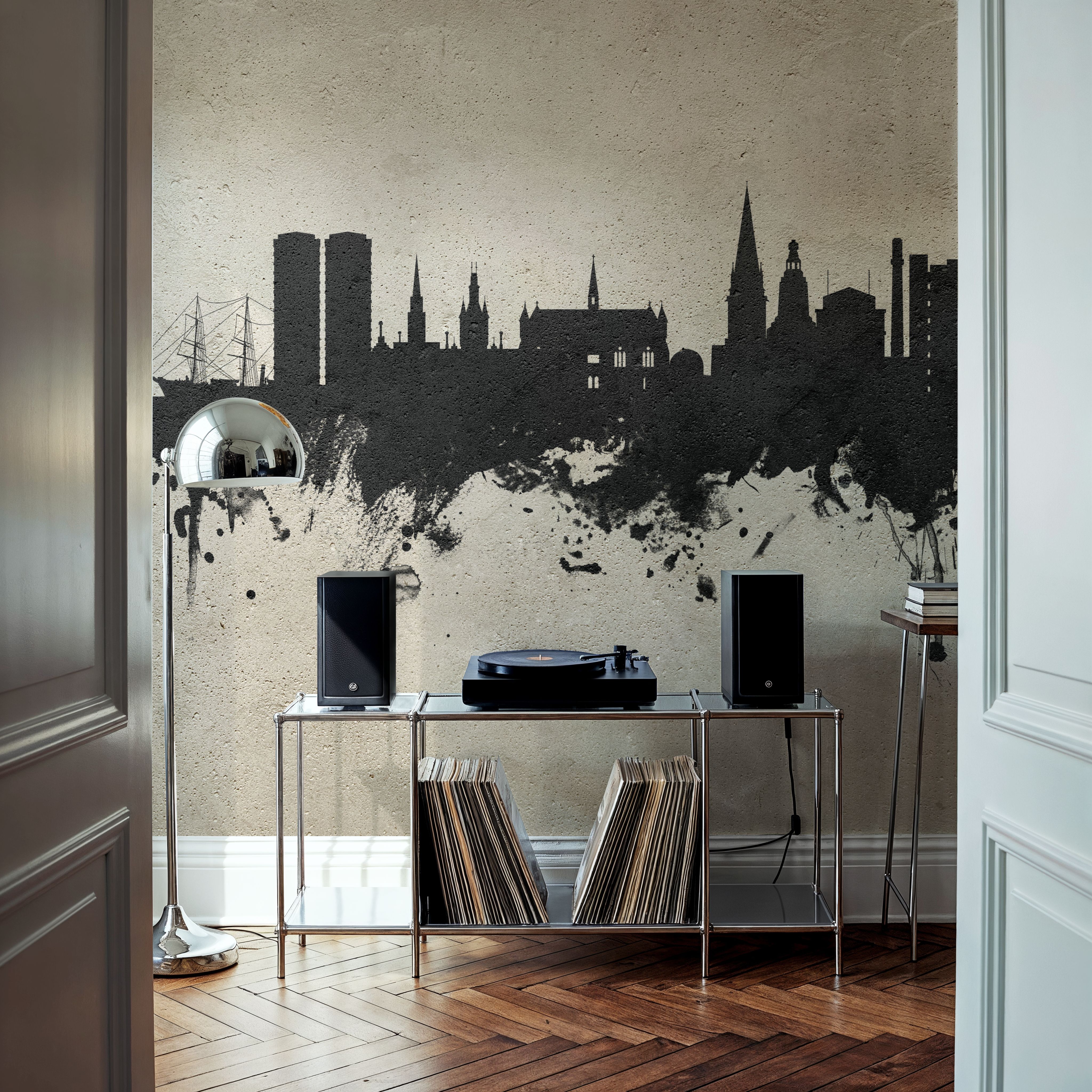 Dundee Scotland Skyline Concrete