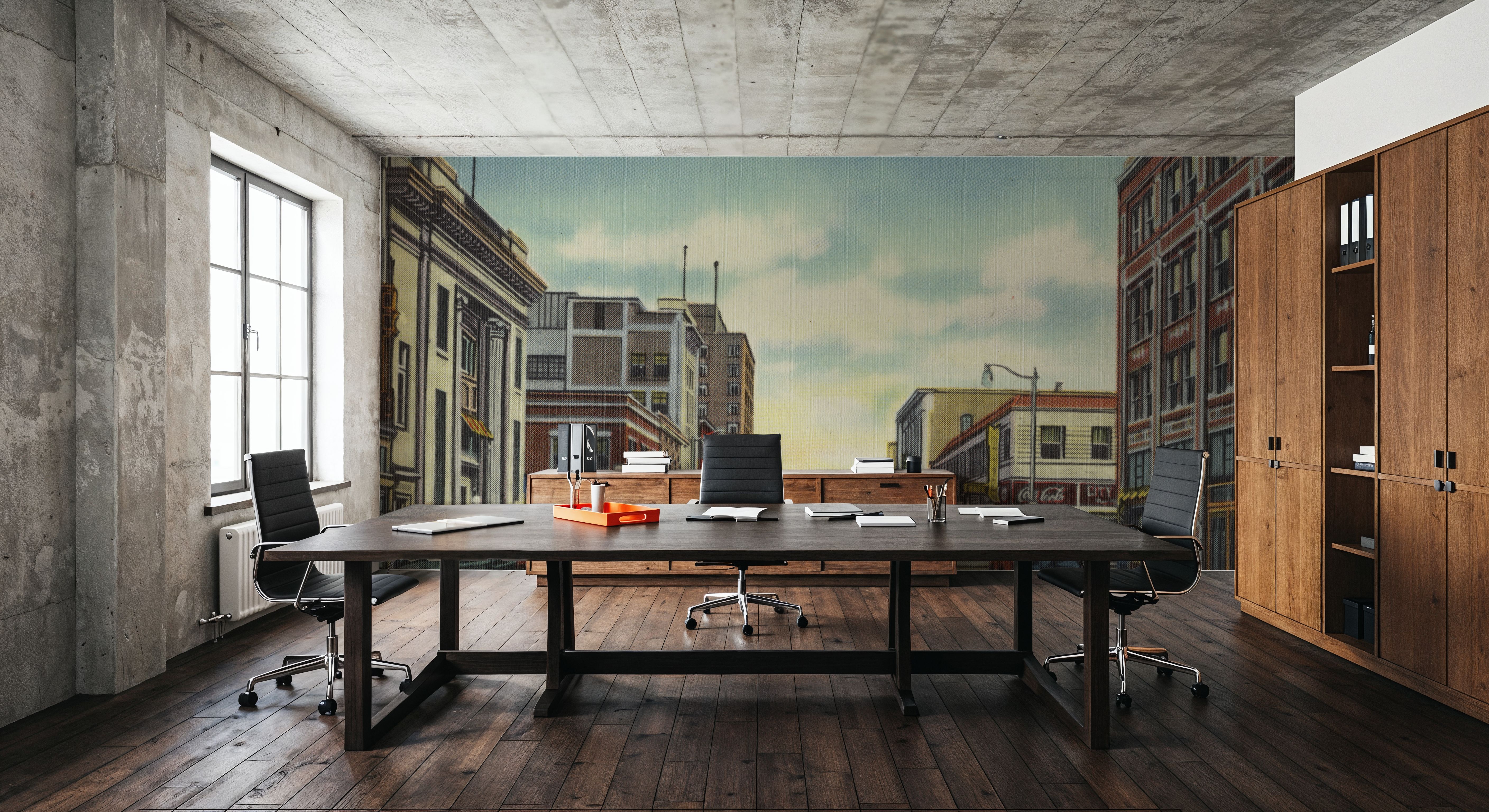 Greetings from Billings Montana - Screenprint Postcard