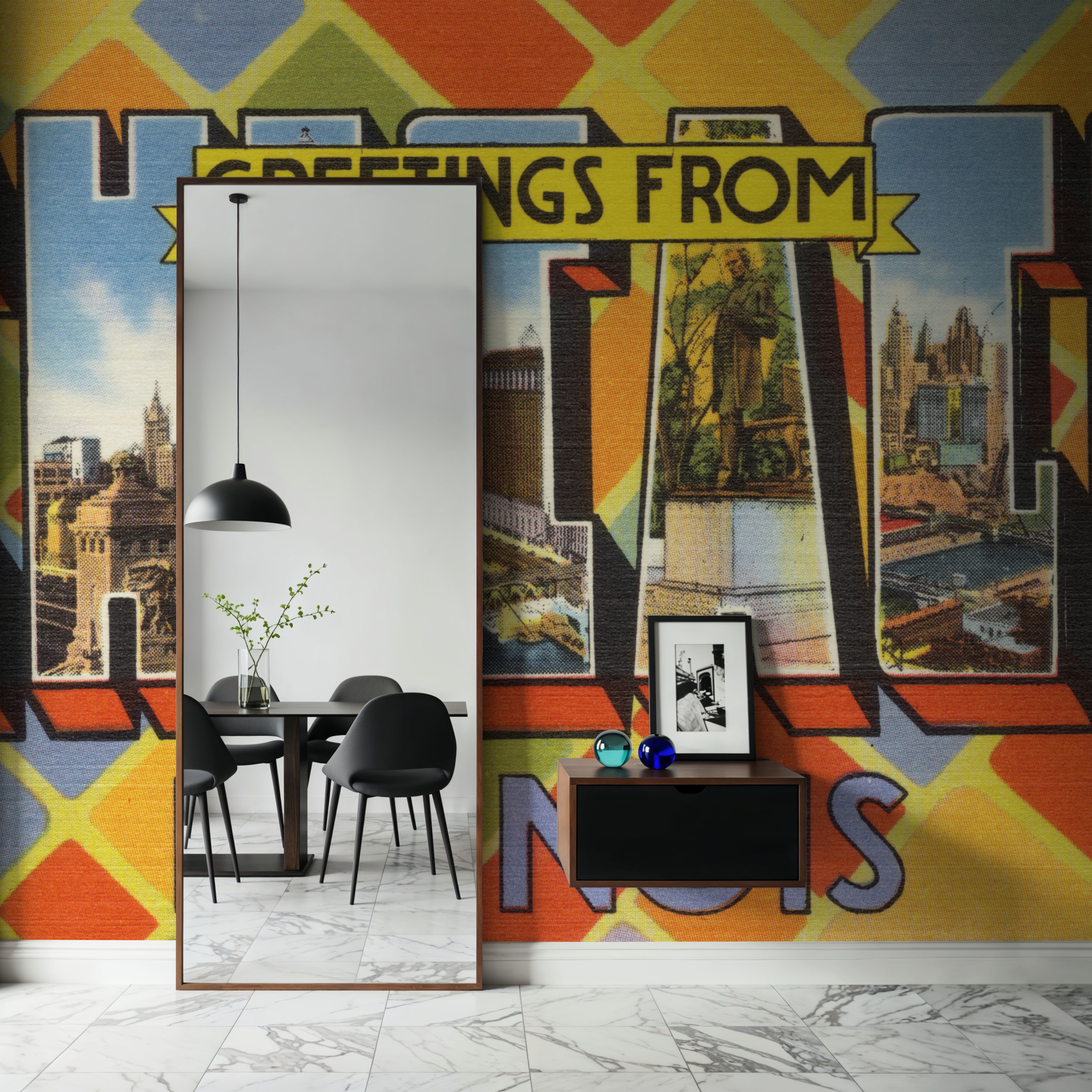 Greetings from Chicago - Screenprint Postcard