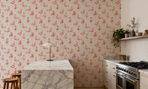 Flamingo Goals Gray