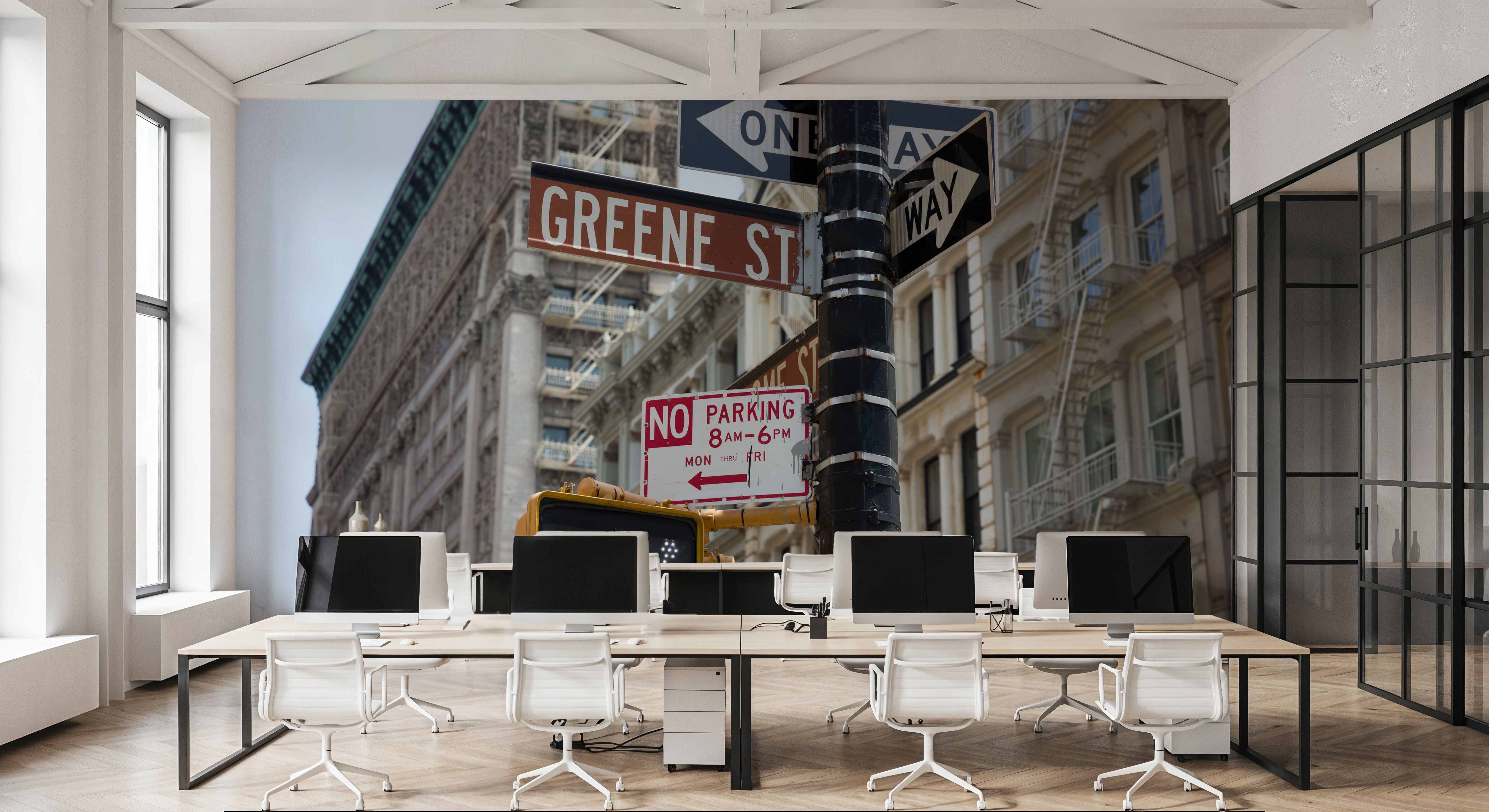 Soho Greene St Sign Manhattan