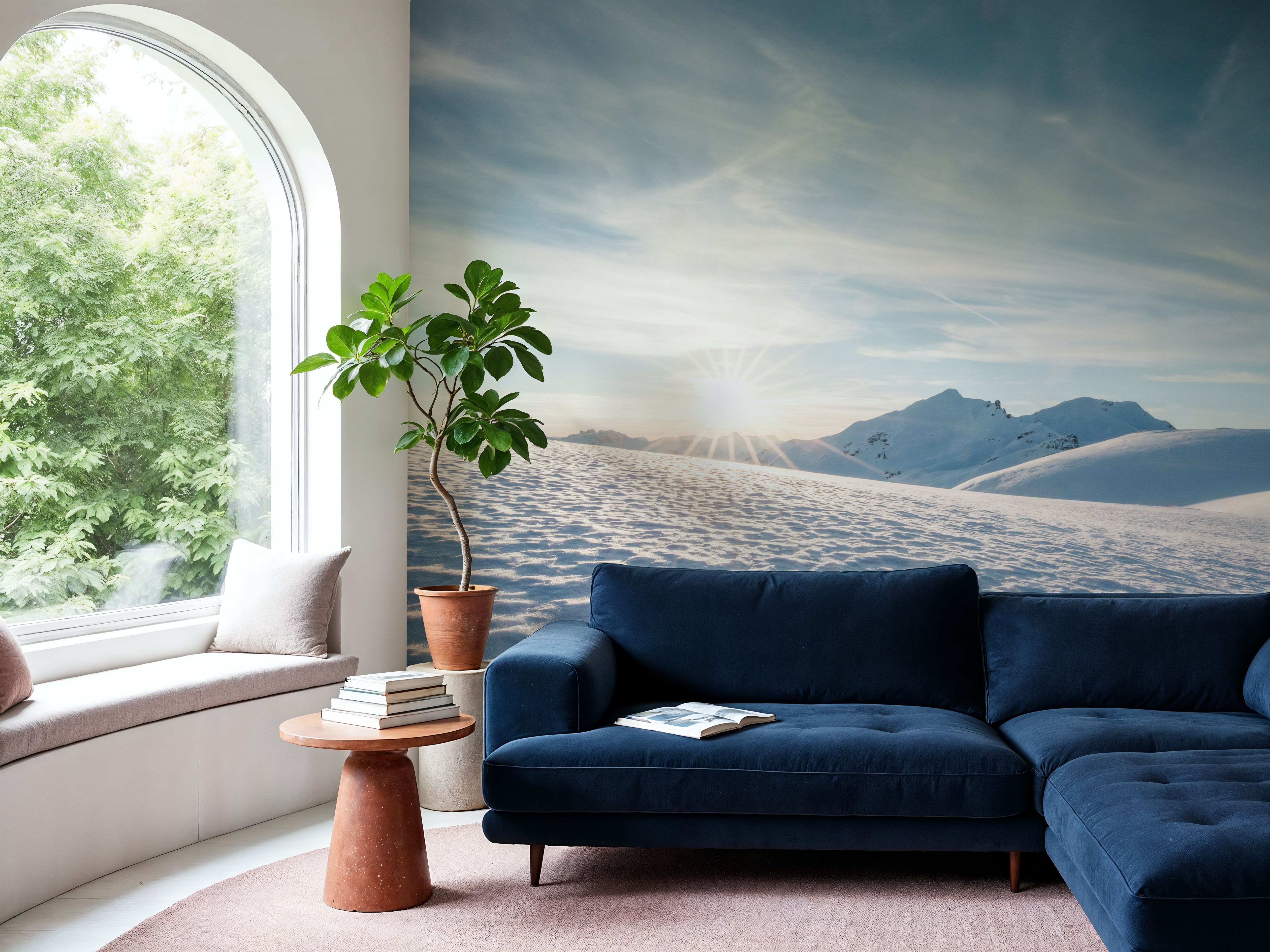 Arlberg Winter, Papier peint