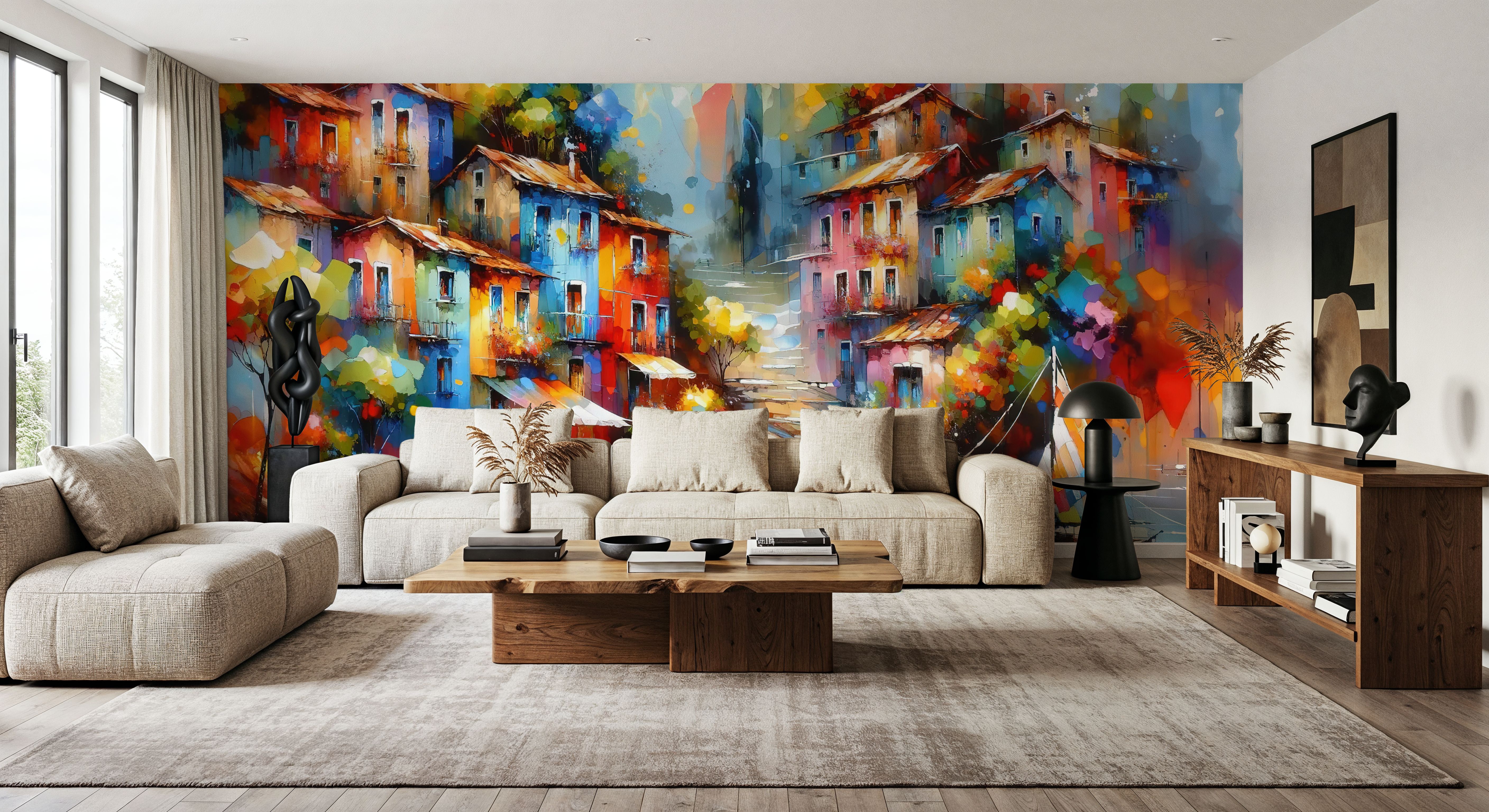 Vibrant Seaside Life