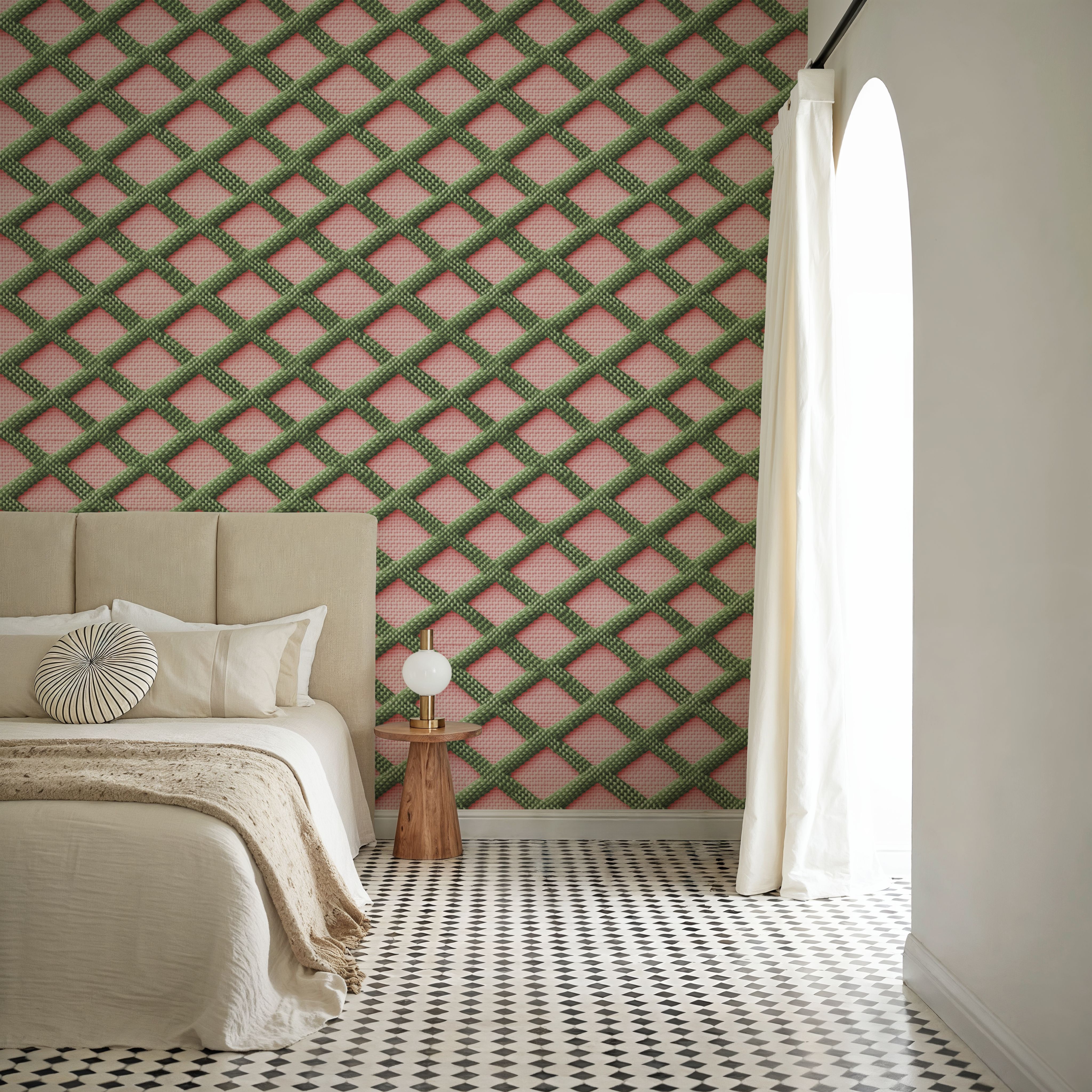 3D Embroidery Trellis