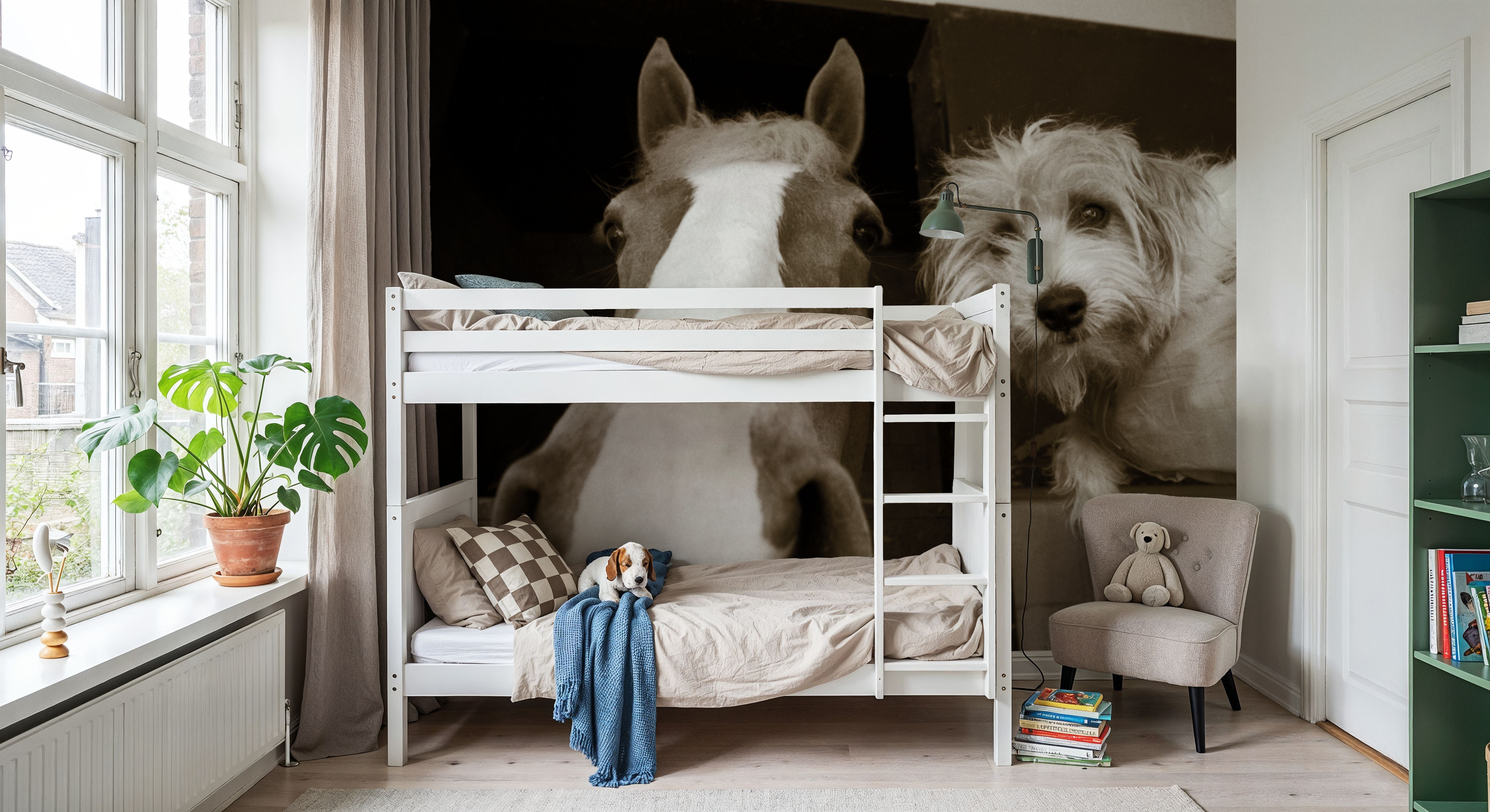 Hanging Out, Papier peint