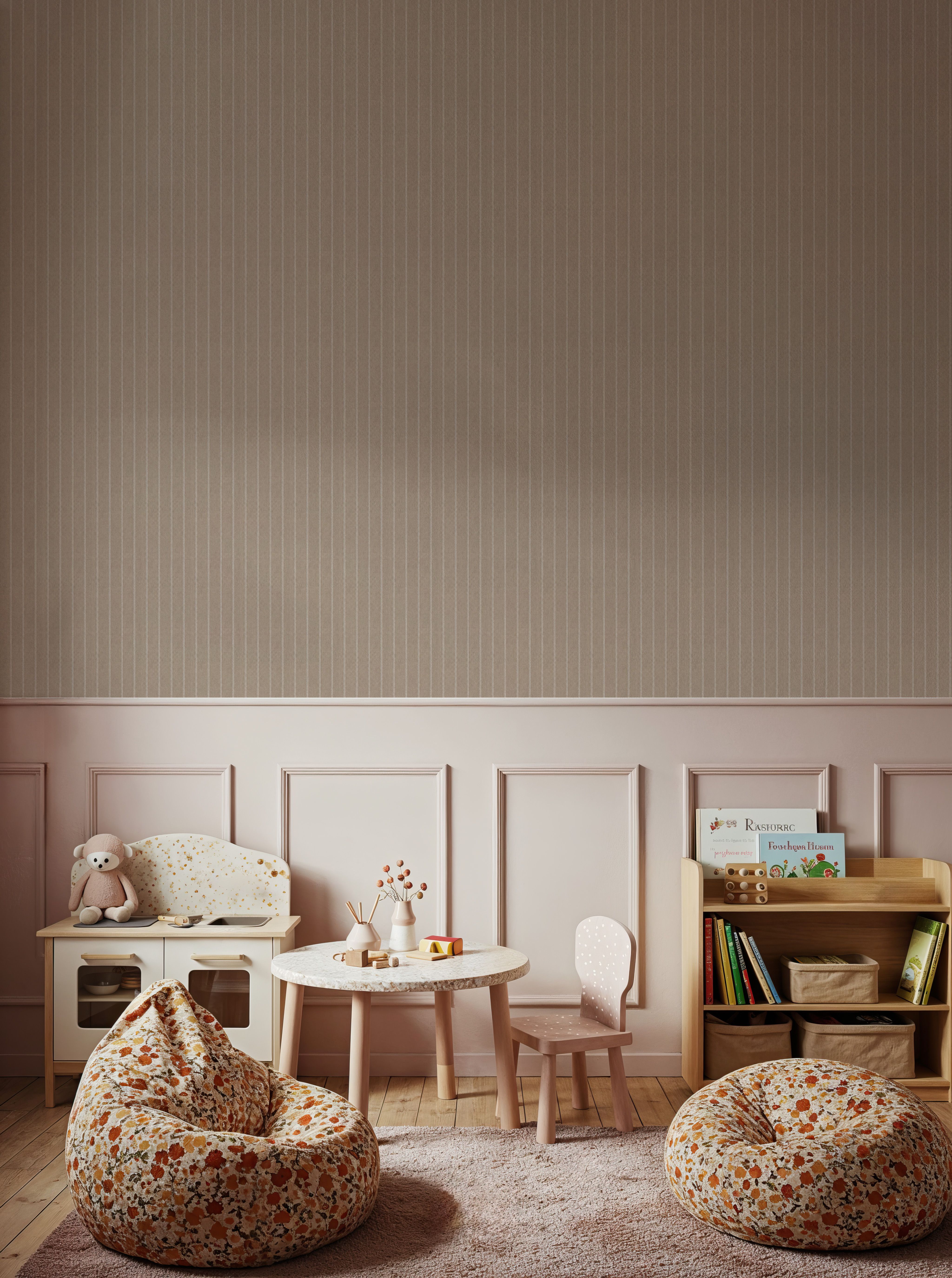Tailor's Pin Stripe, Tan