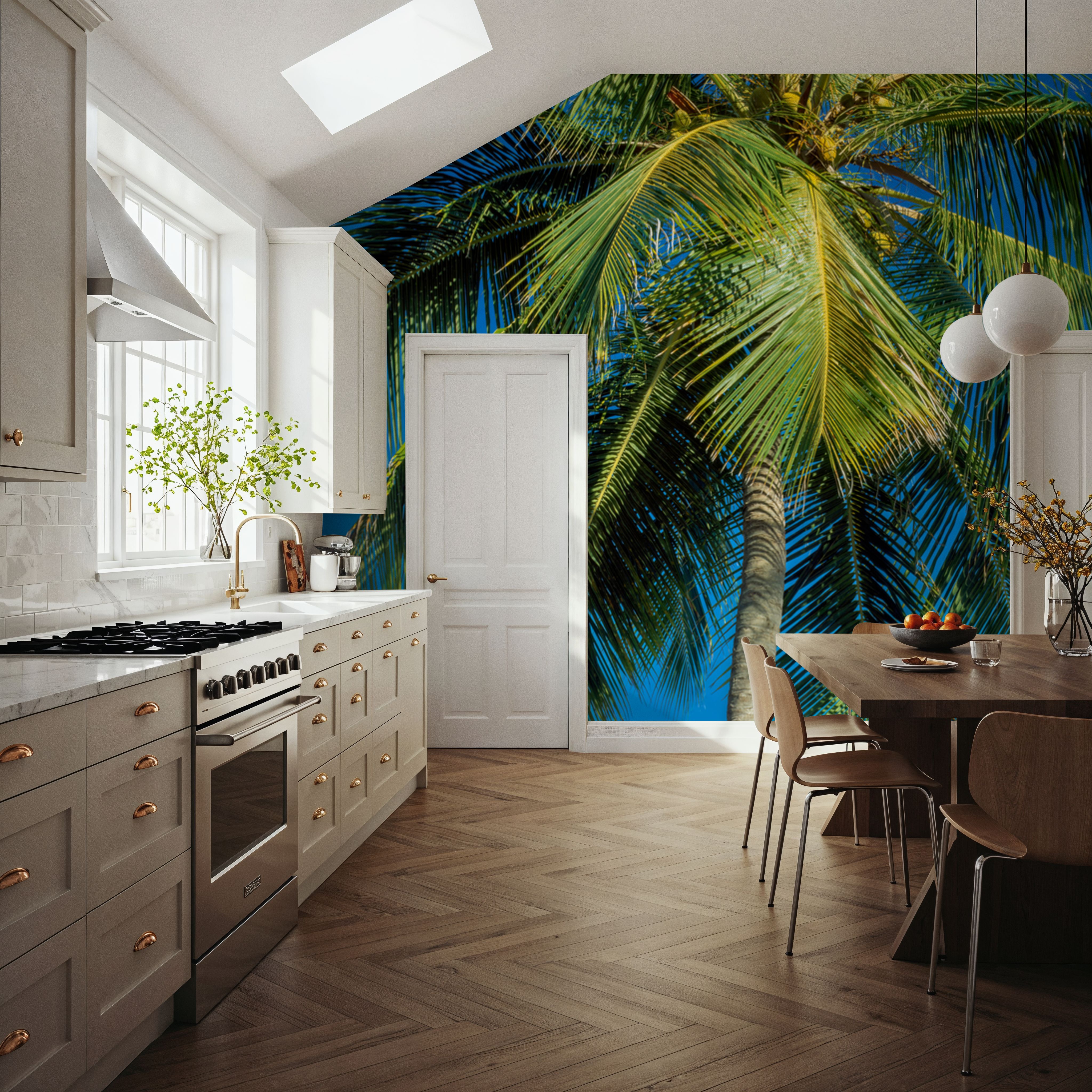 Azure Palms Vertical