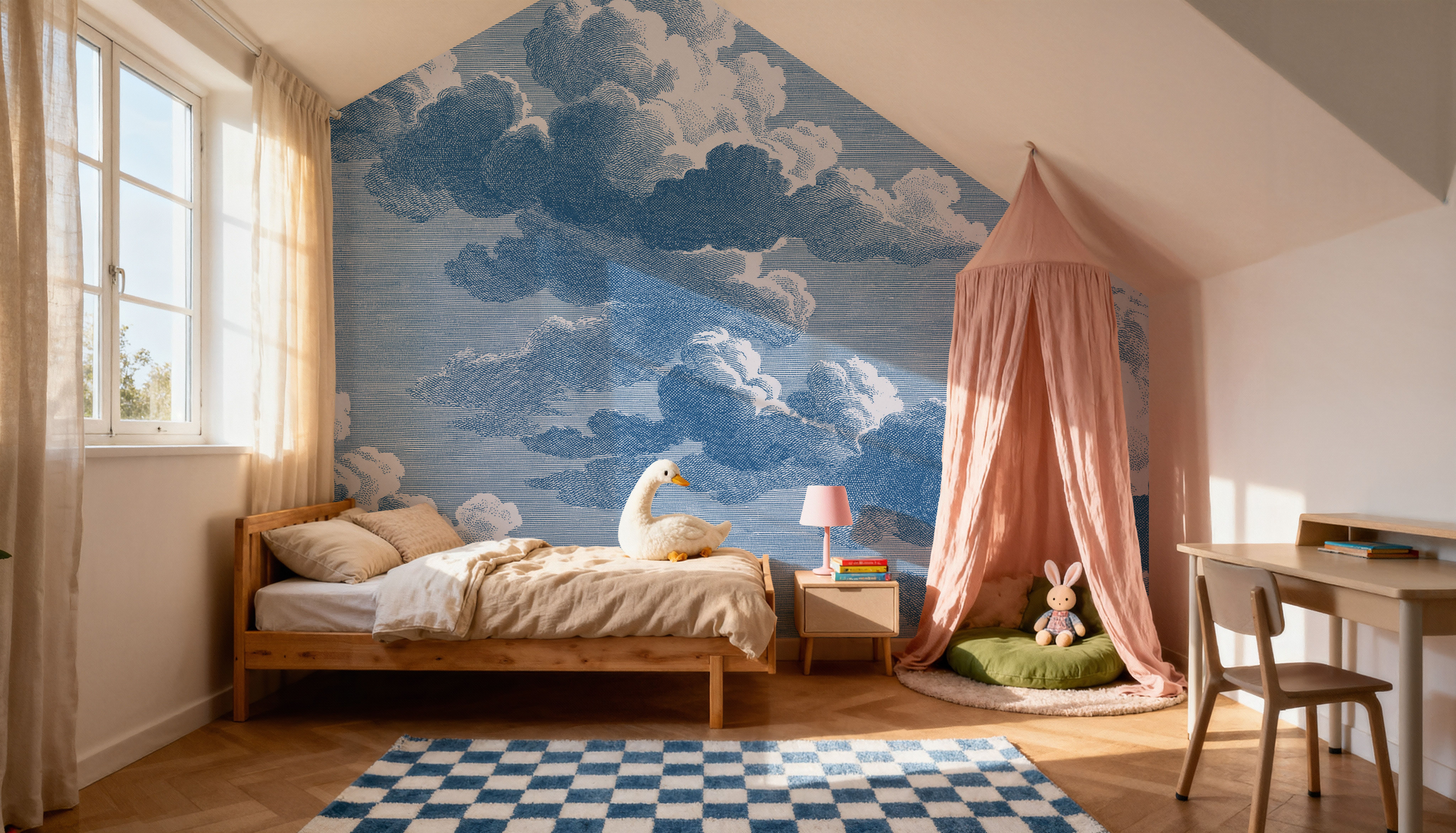 Intaglio Clouds, Blueberry