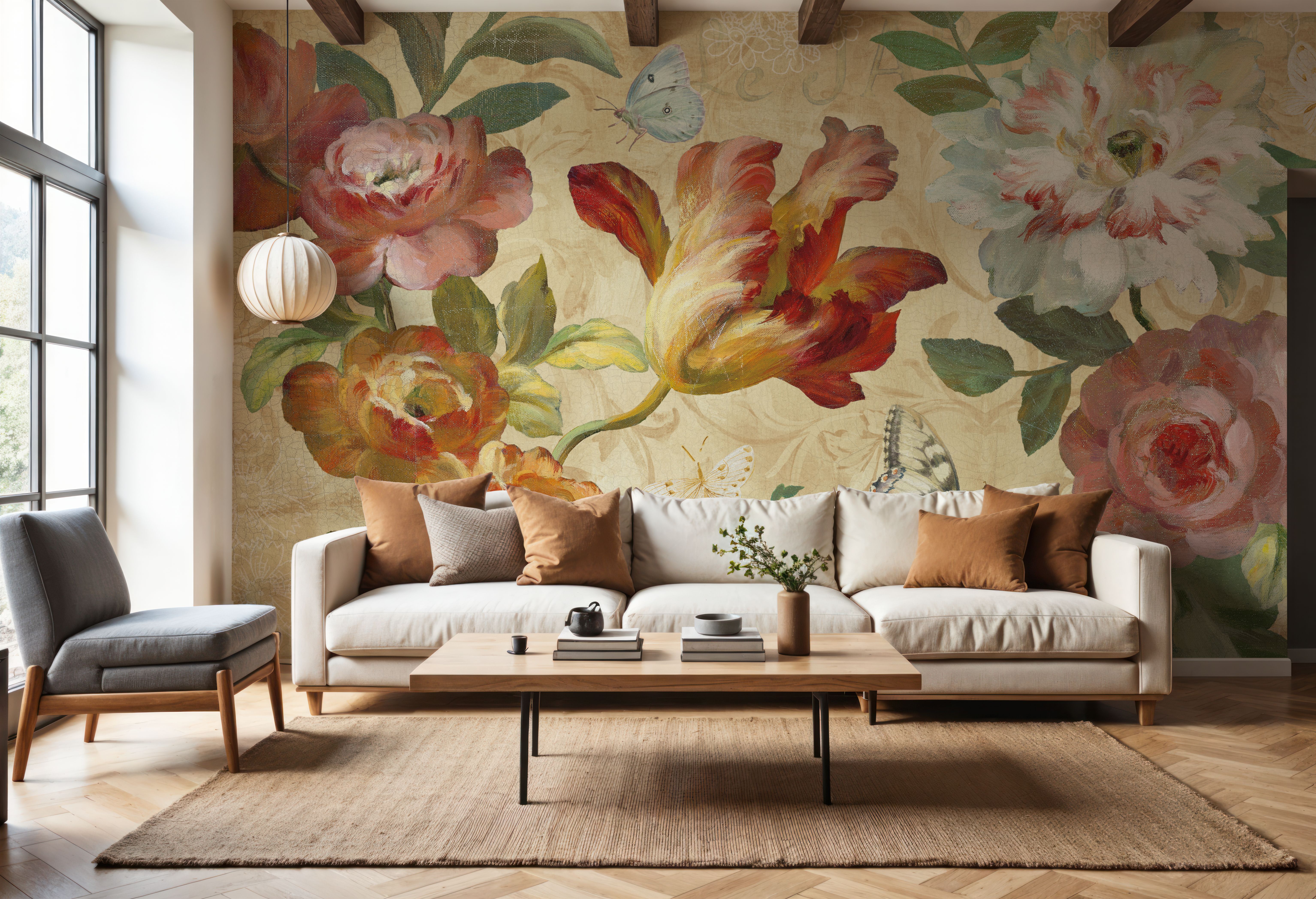 Seaside Garden III Ivory