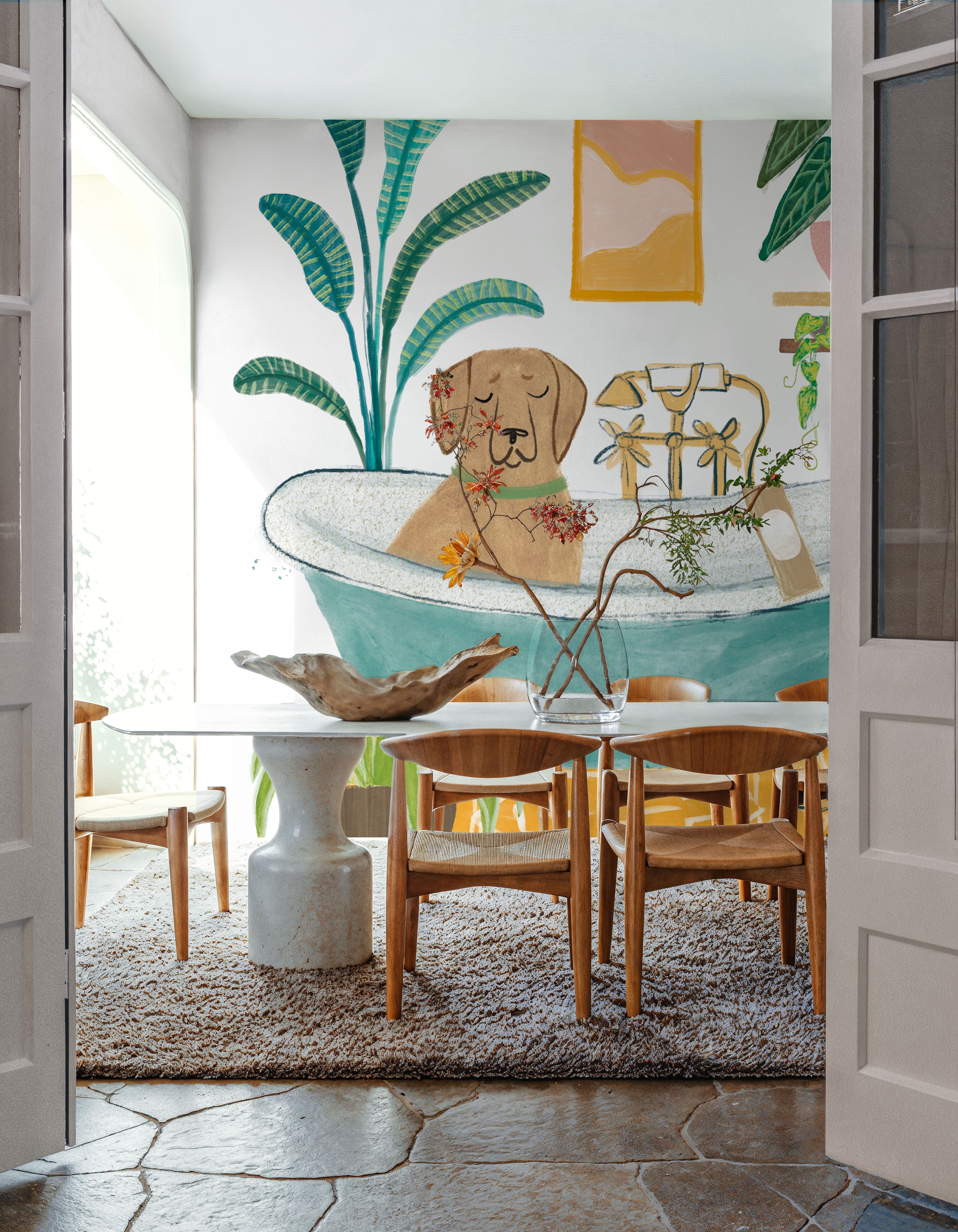 Urban Jungle Bath IV Pet