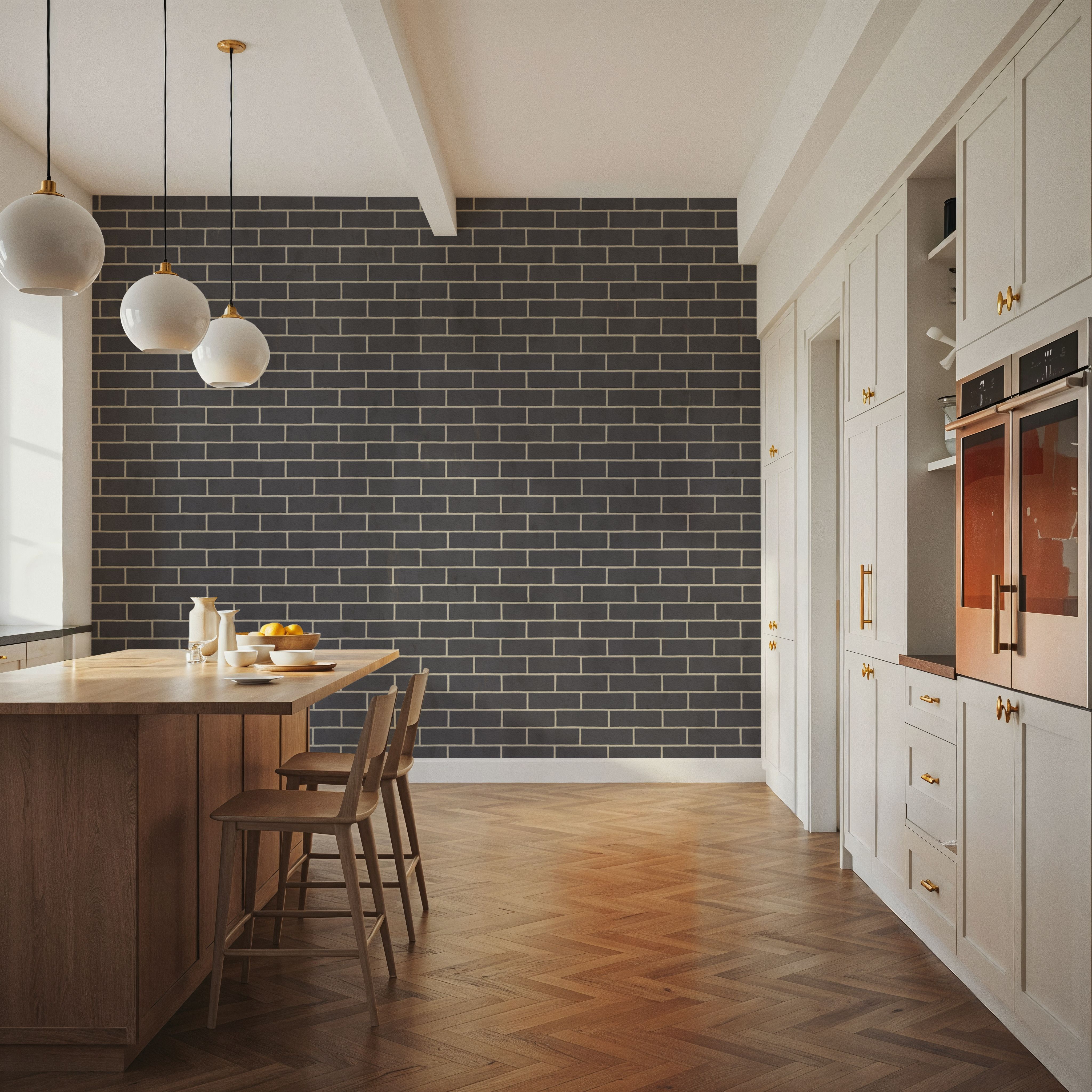 Grey Brick Wall