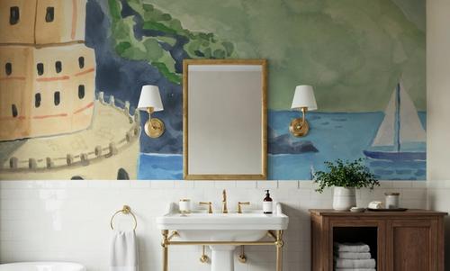 Mediterranean View II Panel