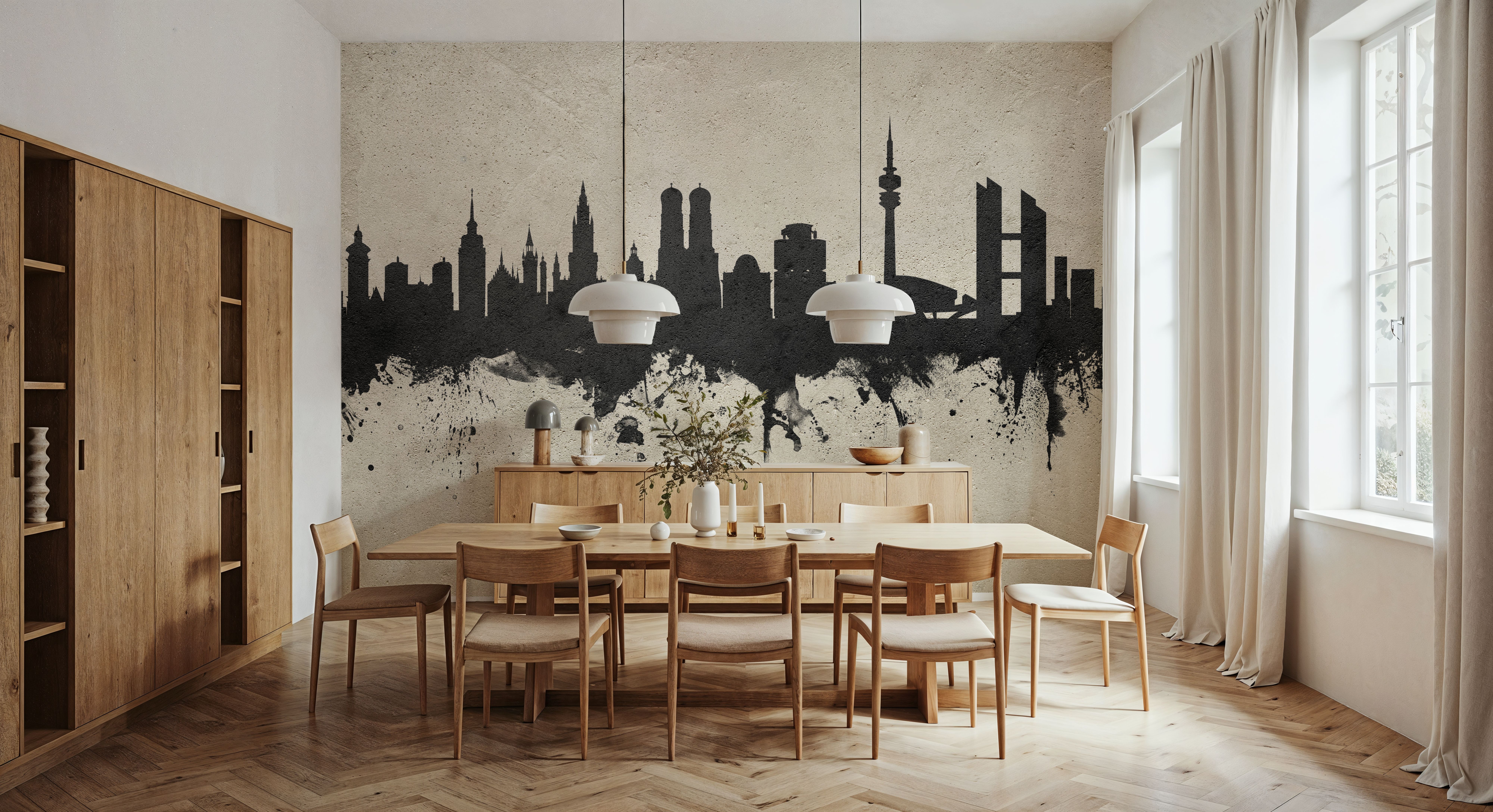 Munich Skyline Concrete