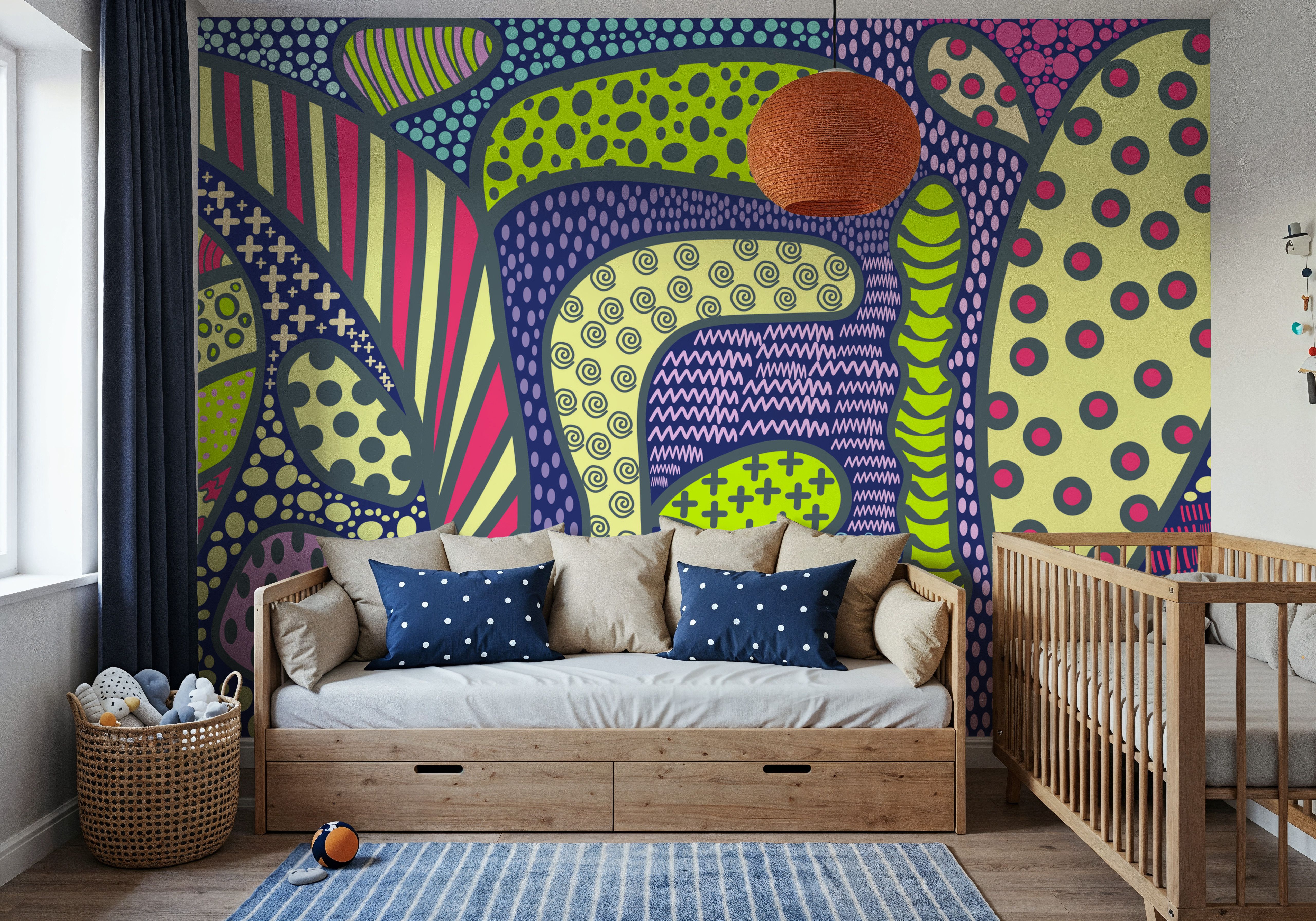 Trippy Forest, Wallpaper