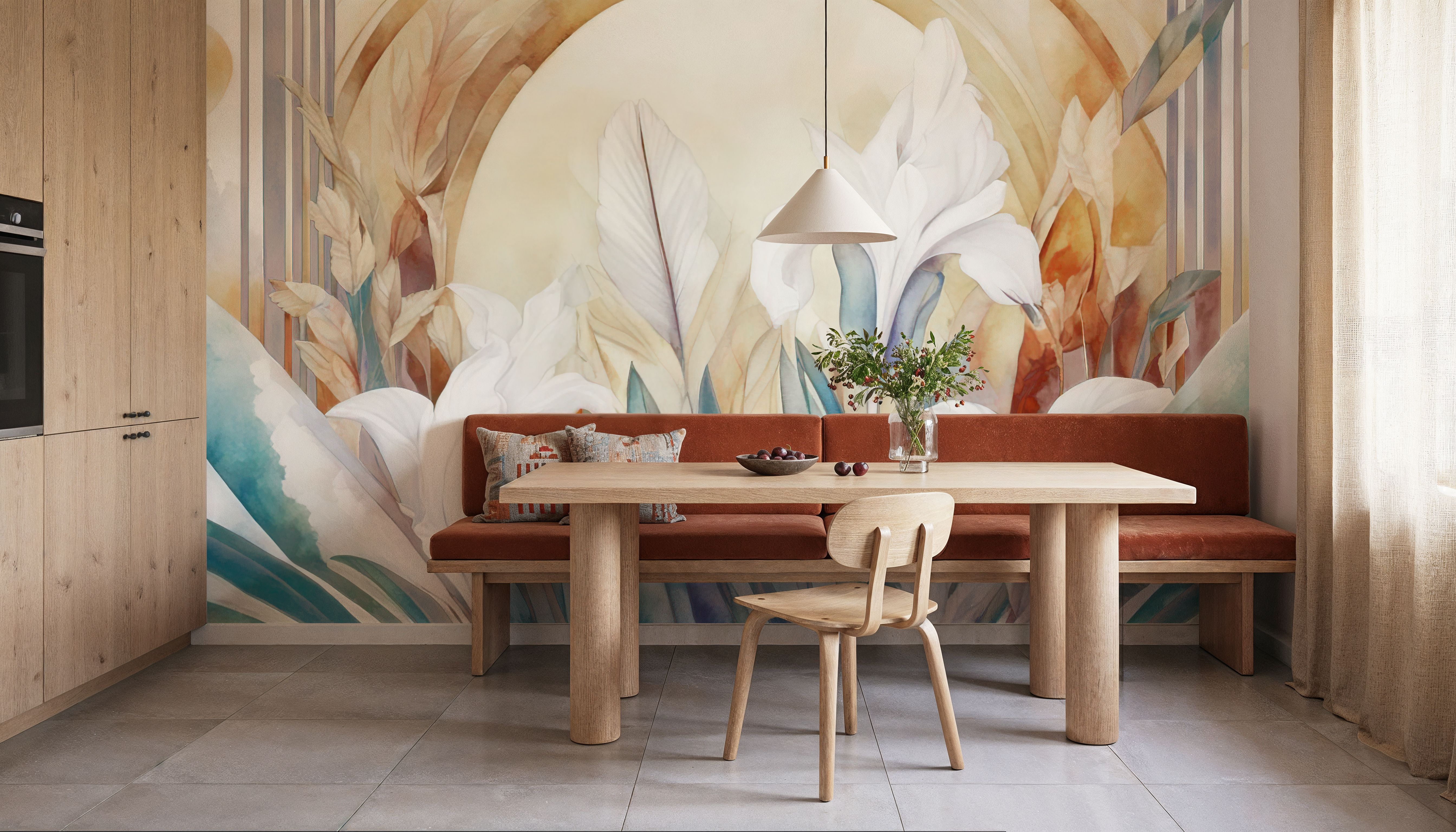 Irises at Sunrise Yellow