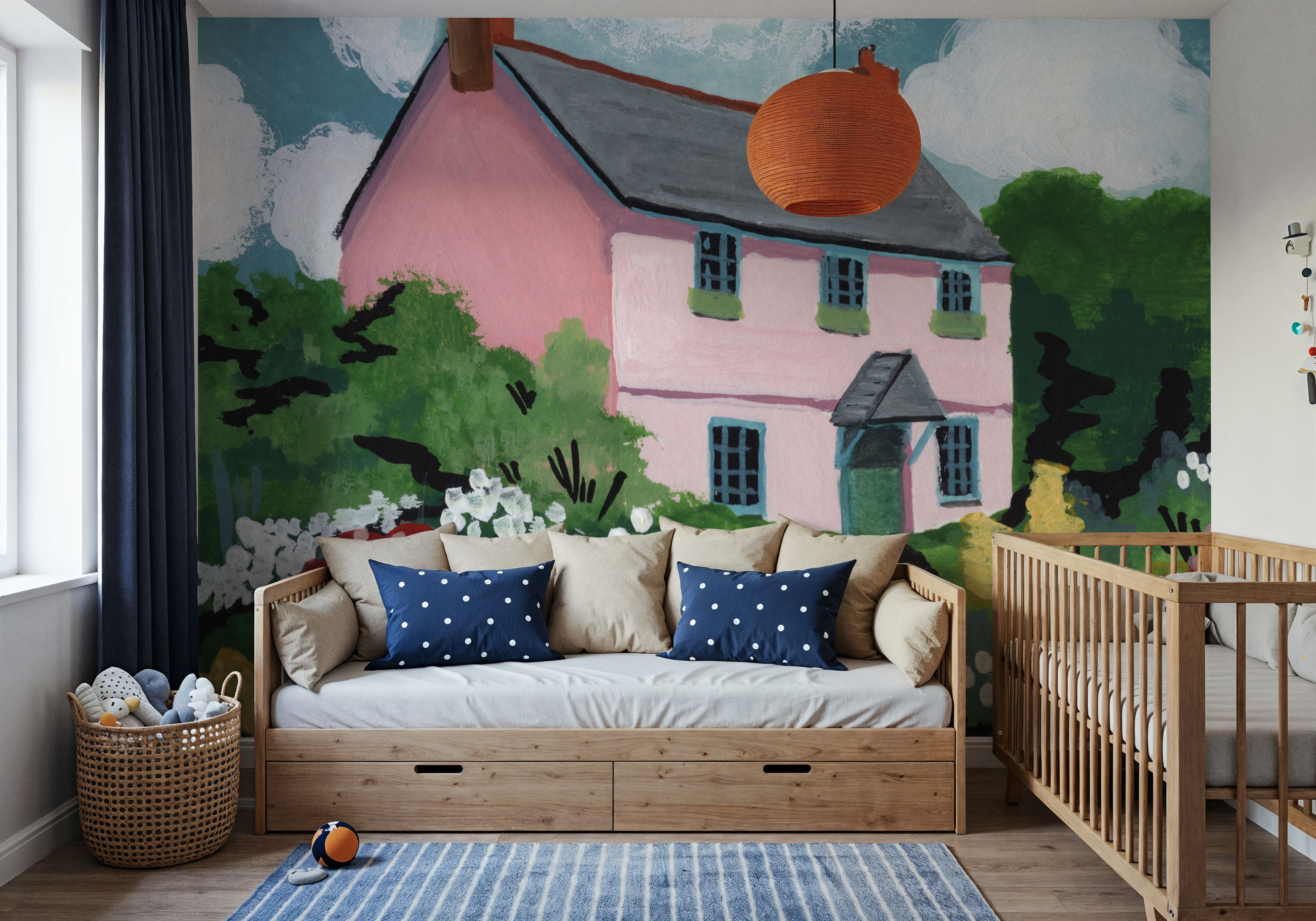 Full Bloom Cottage II, Tapet
