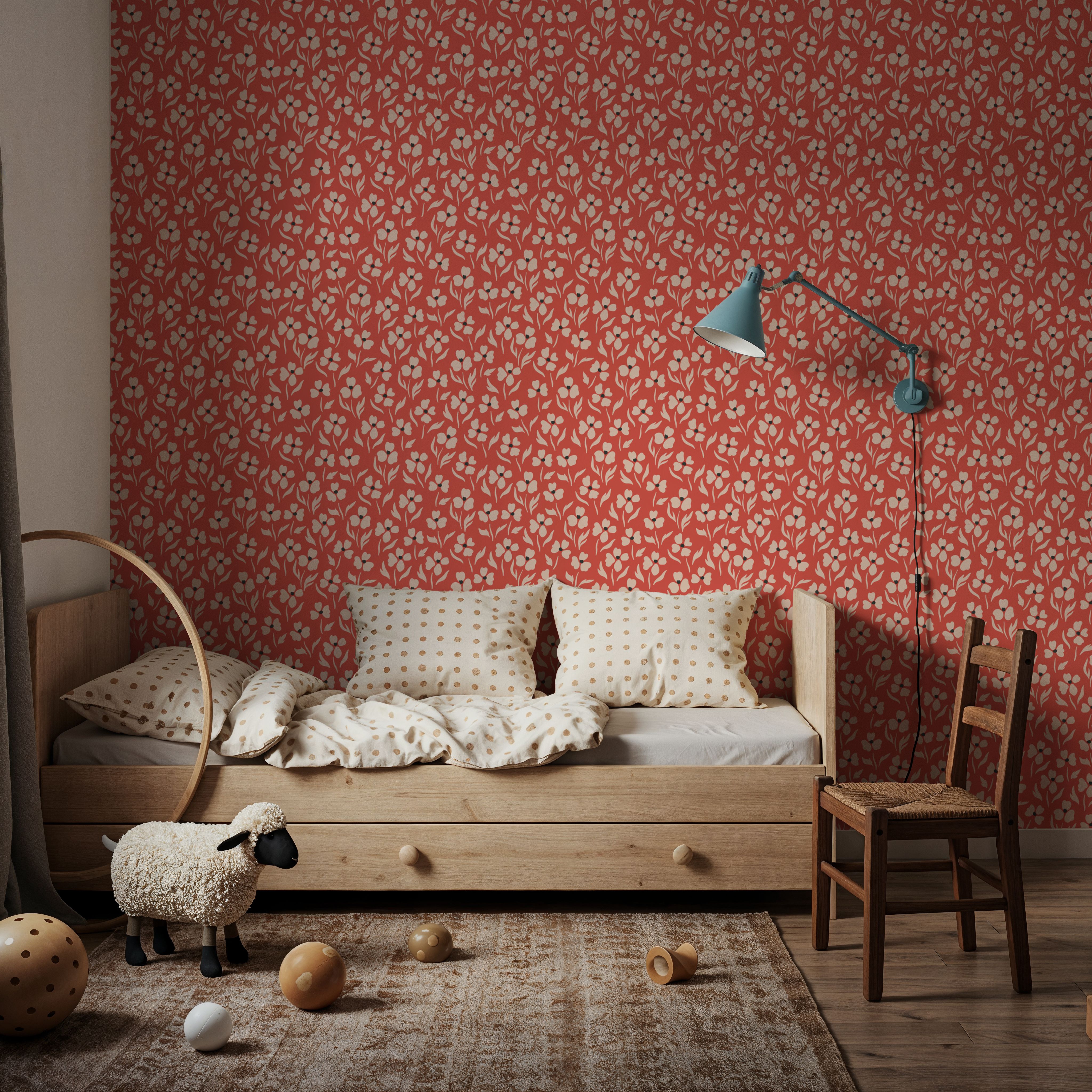 La Fleur, Papel de parede