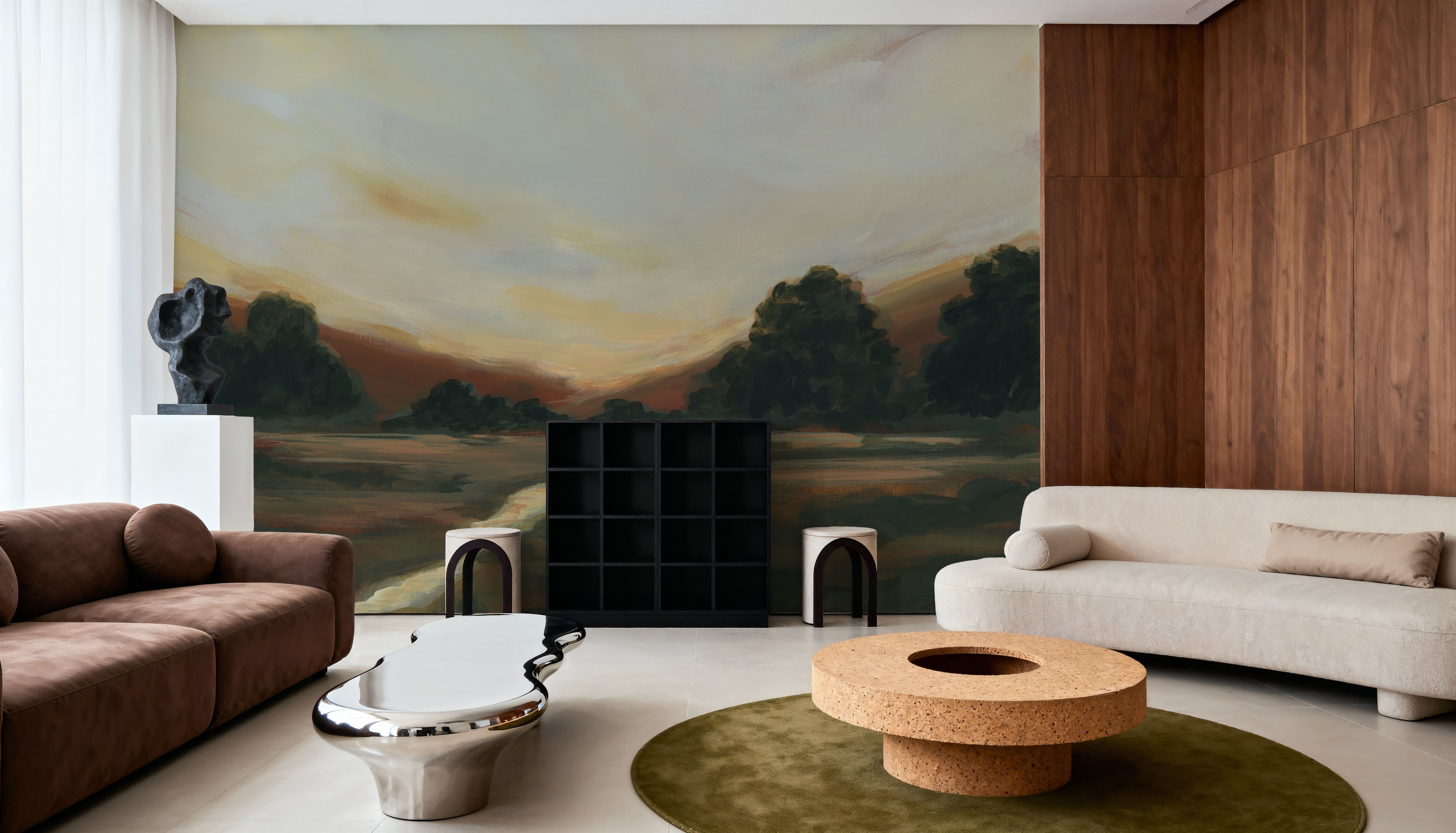 Auburn Creek, Tapeten