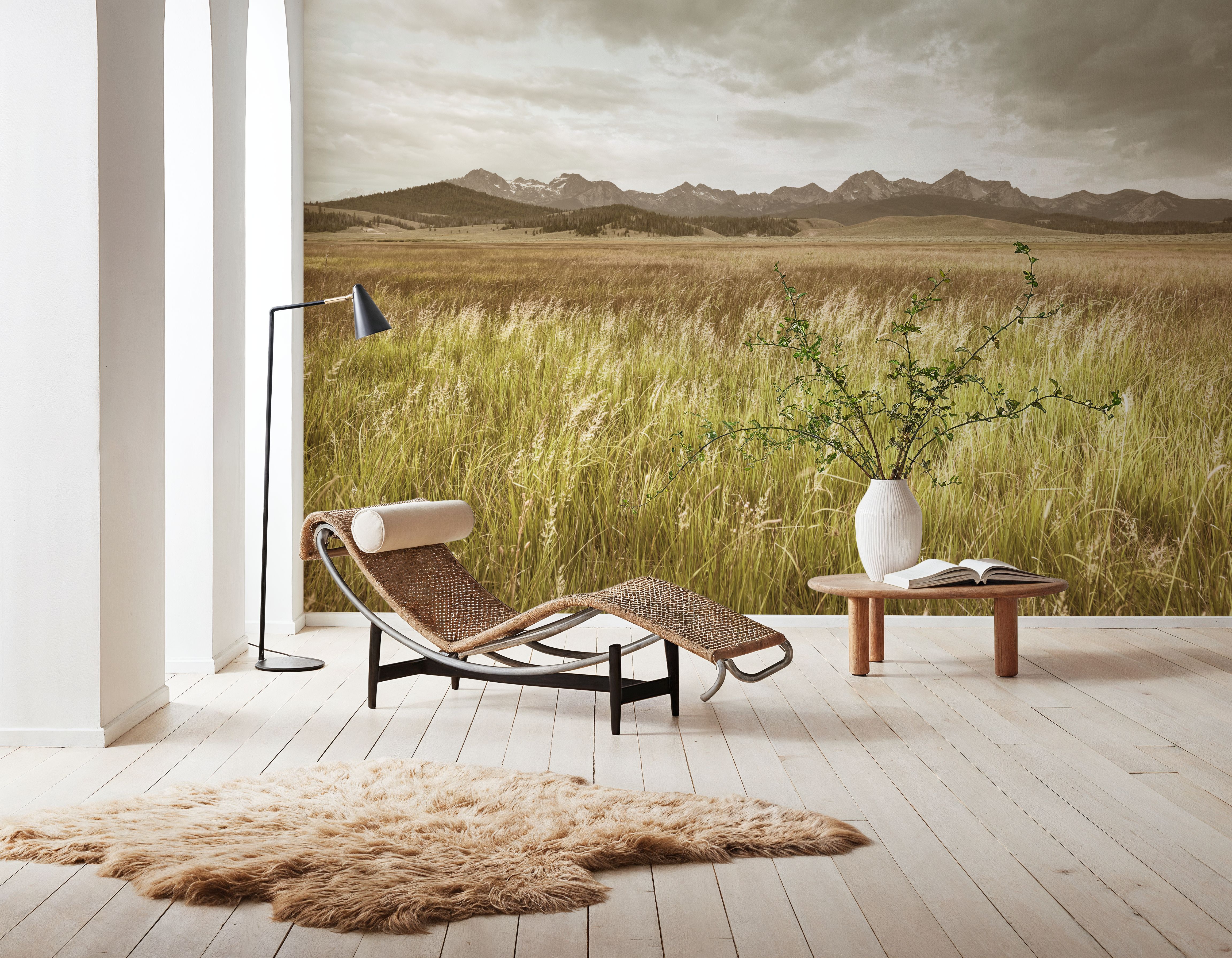 Sawtooth Mountains Panorama