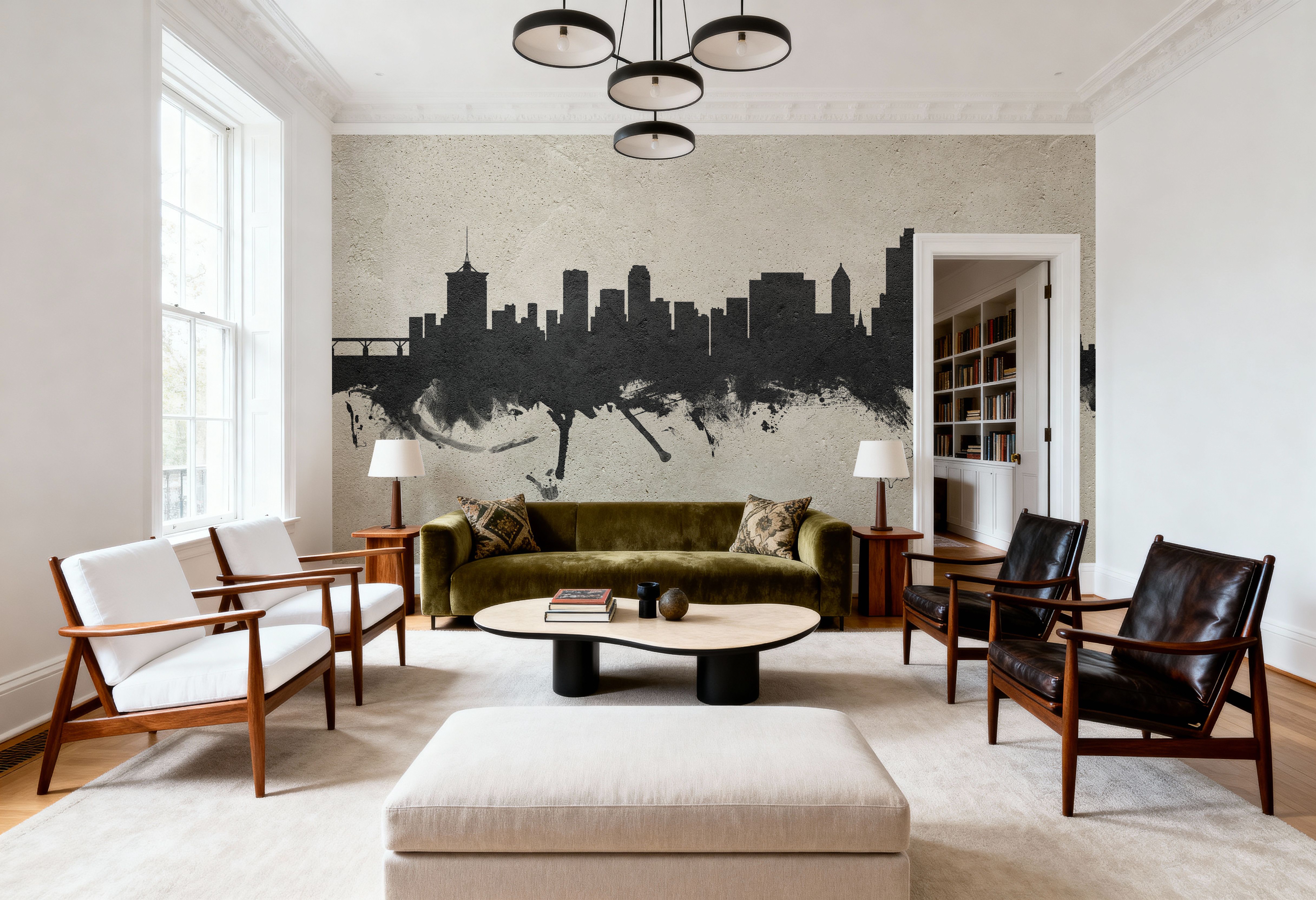 Tulsa Oklahoma Skyline Concrete