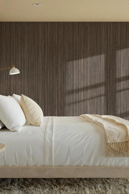 Faux Grasscloth Vertical, Taupe