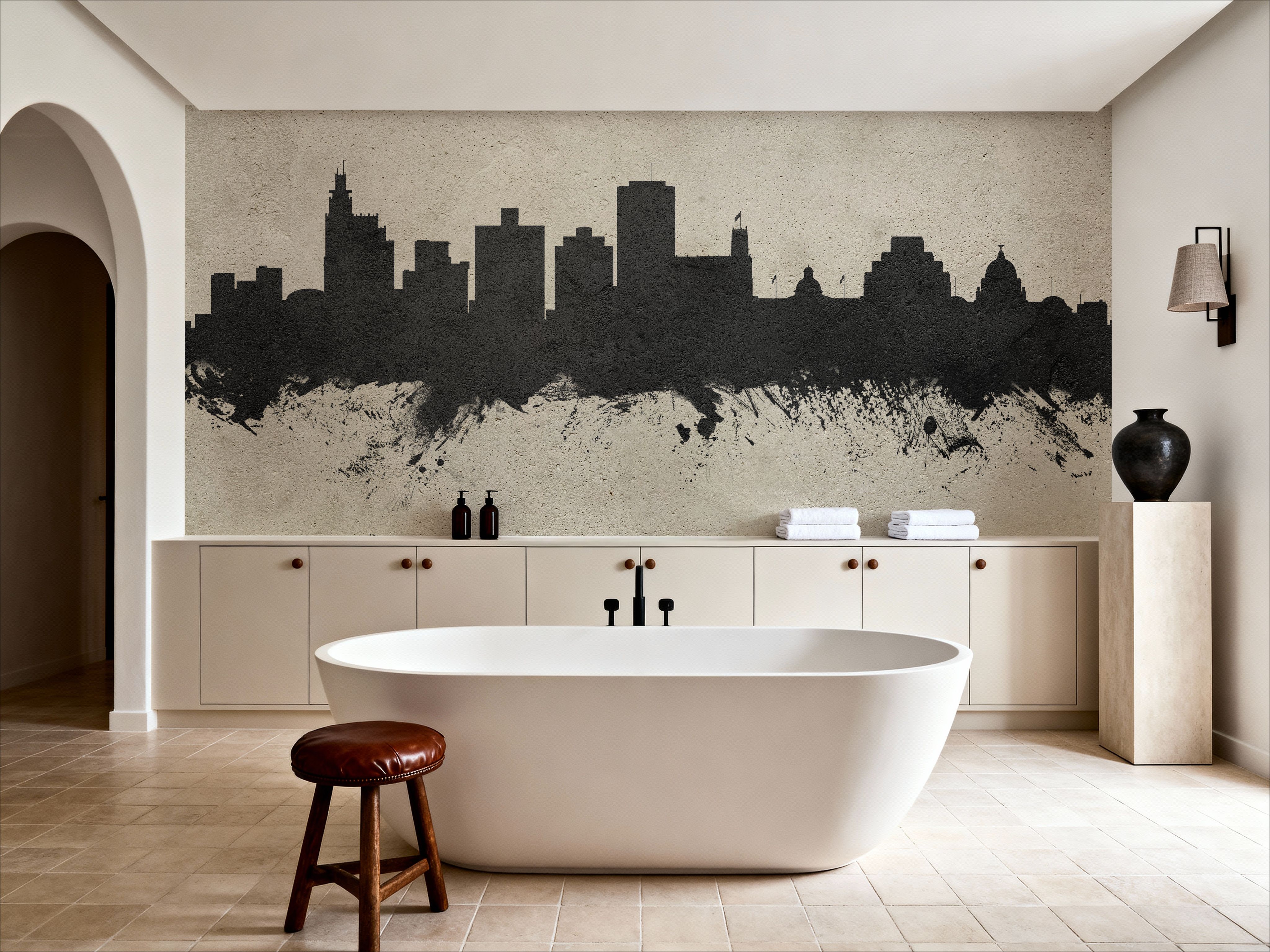 Jackson Mississippi Skyline Concrete