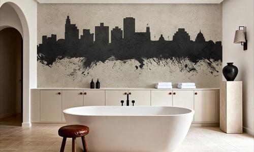 Jackson Mississippi Skyline Concrete