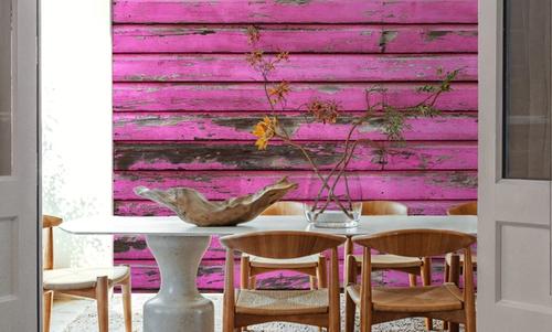 Rustic Pink Panels