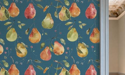 Time to Share Pears Blue