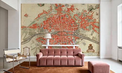 Paris Map 1700s