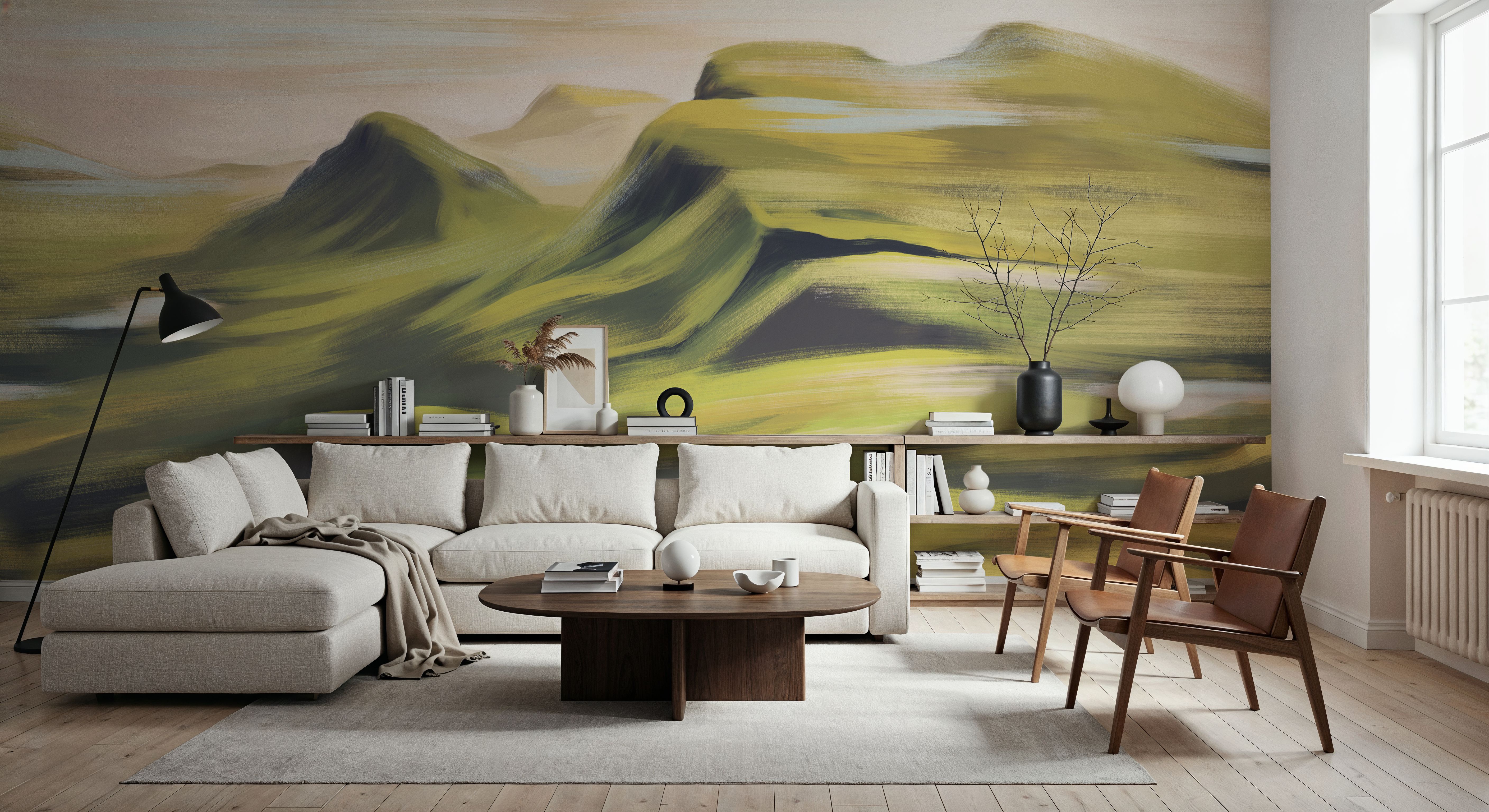 Oil Mountain, Greens