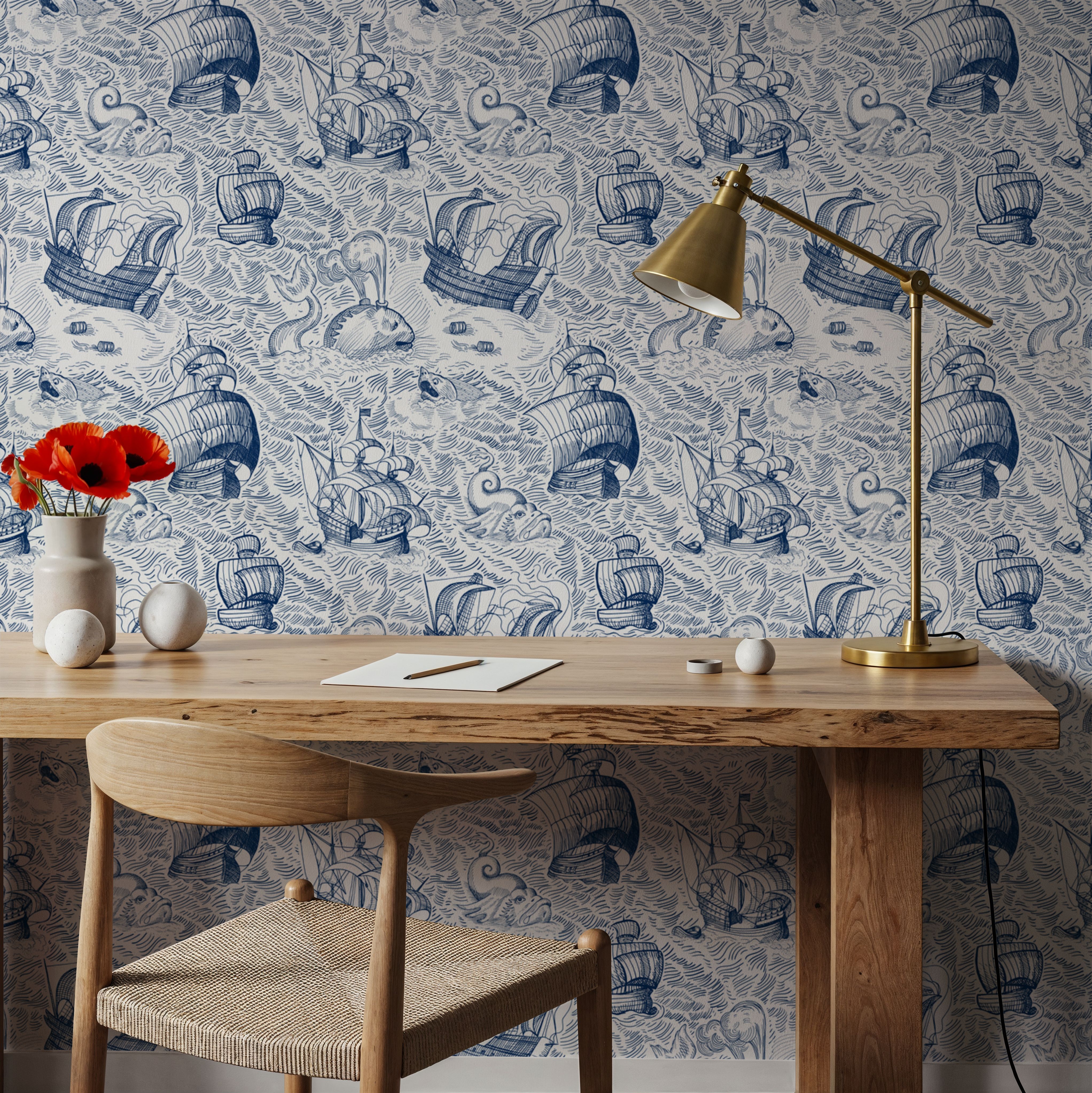 Sloops & Monsters Ink, Tapeten