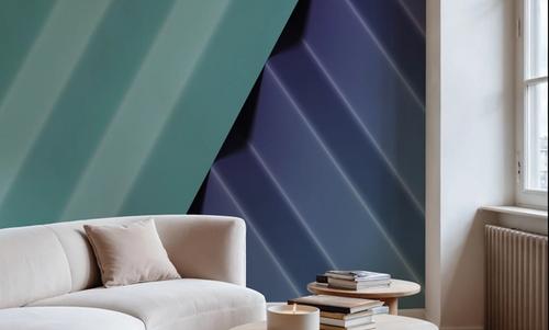 Pleated Blue
