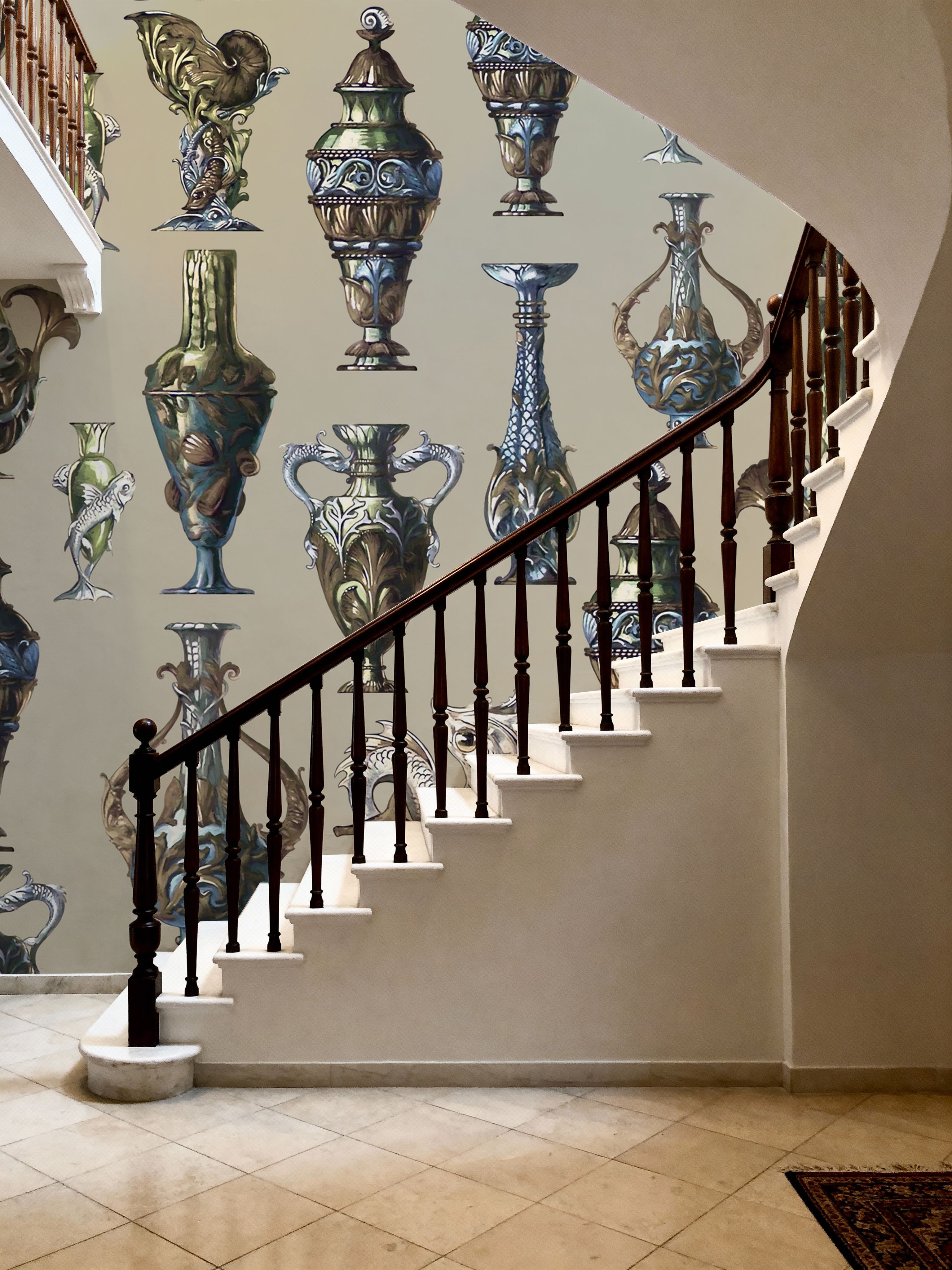 Art Deco Wall Beige