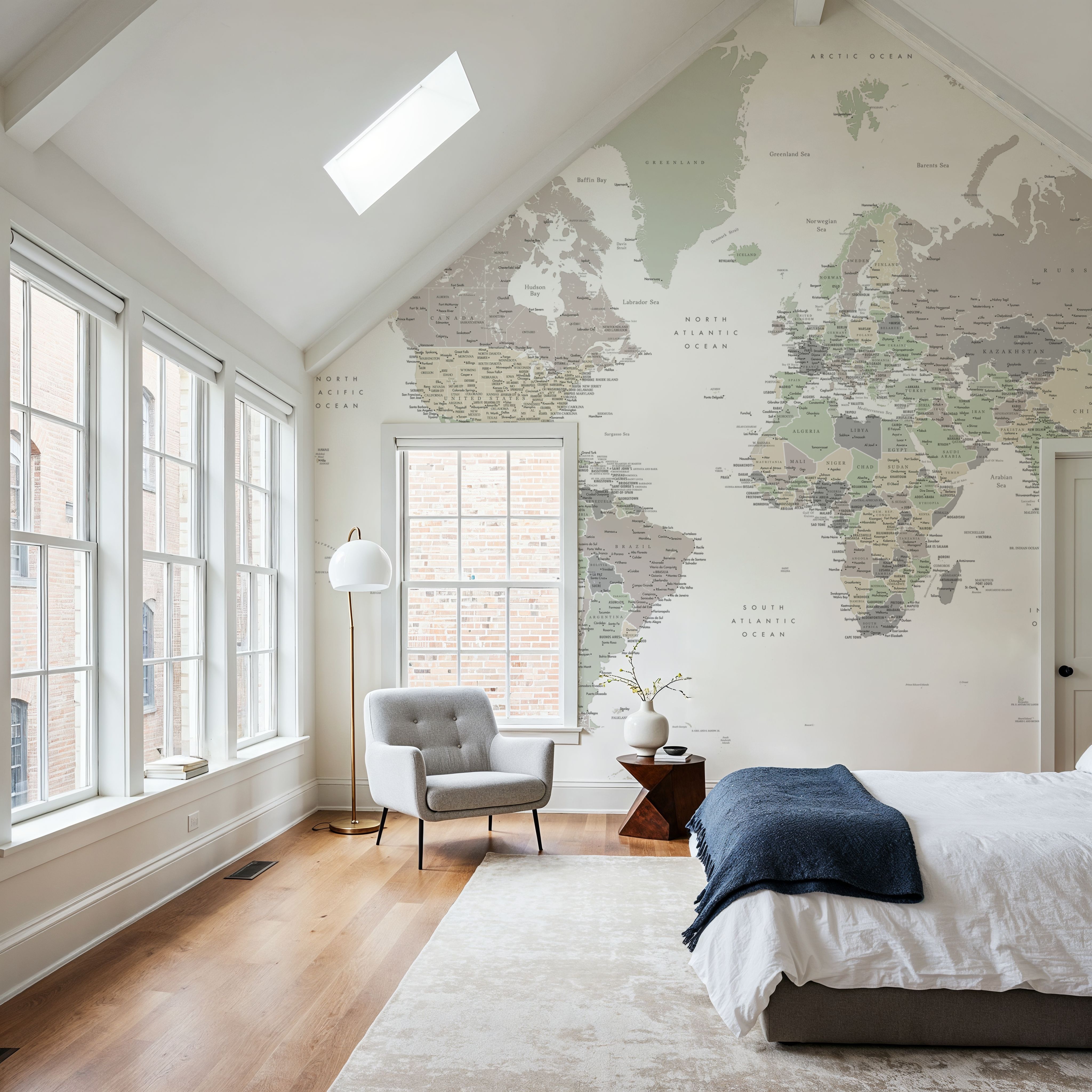 World Map Cities - Anouk