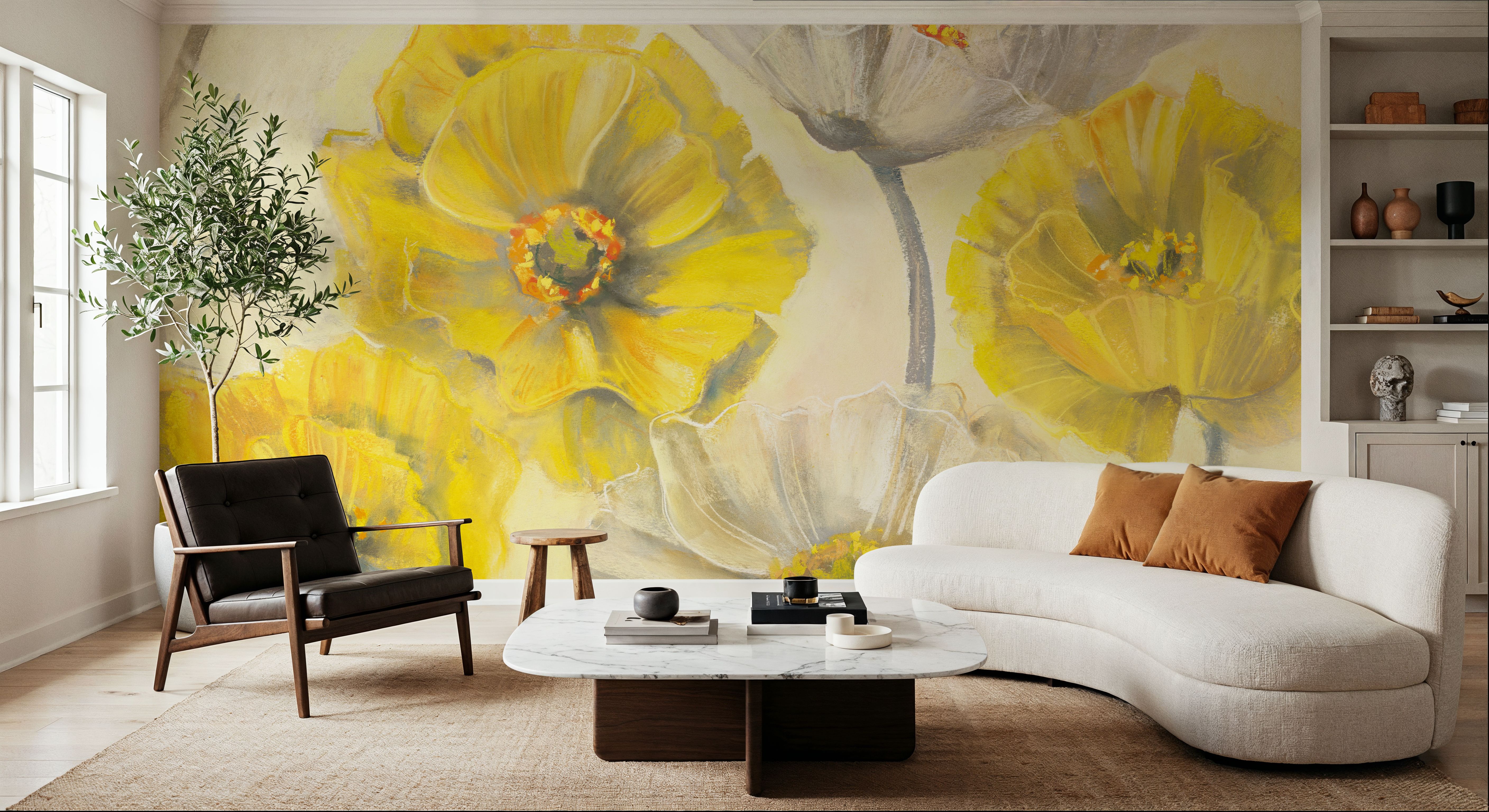 Comtemporary Poppies I