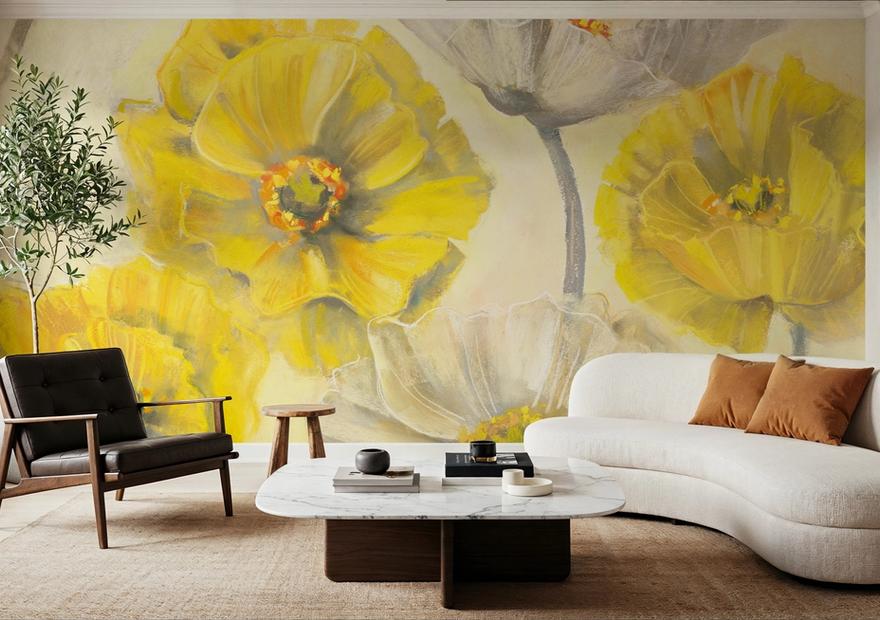 Comtemporary Poppies I