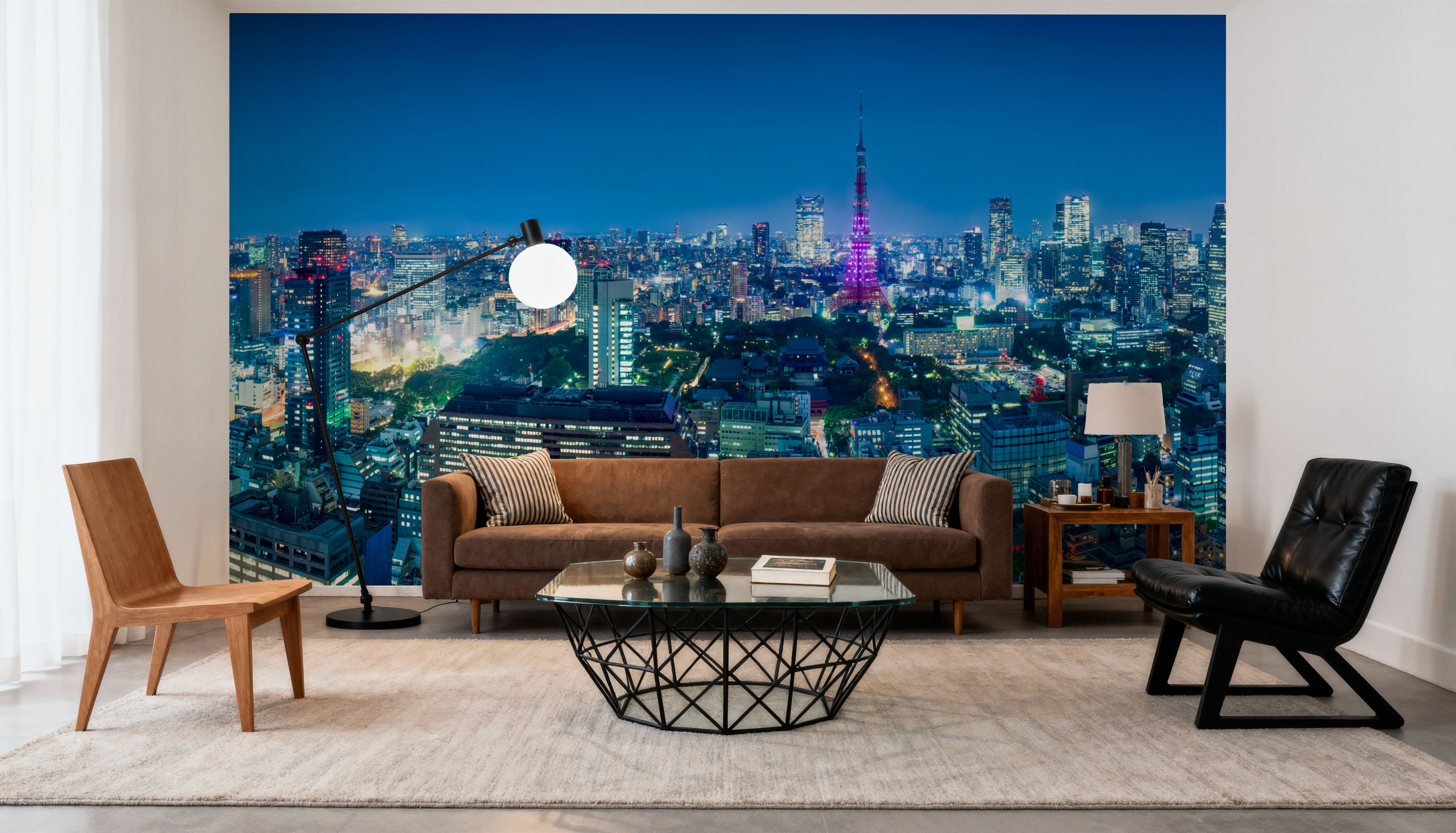 Tokyo Skyline Night, Tapeten