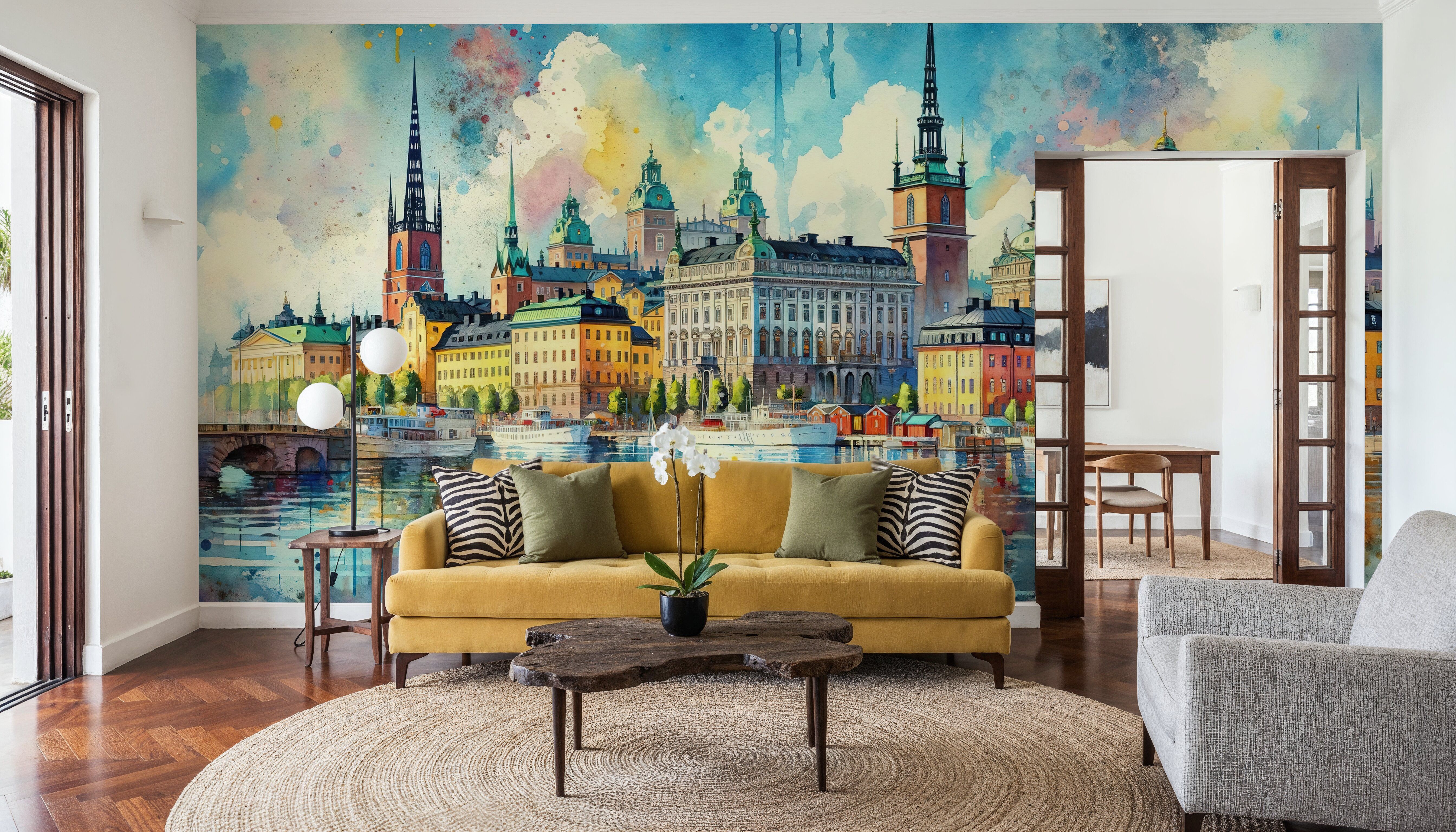 Vivid Stockholm Reflections