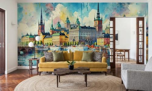 Vivid Stockholm Reflections