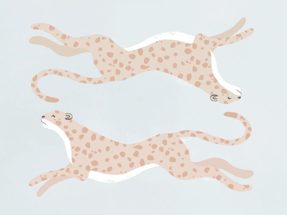 Pastel Cheetah