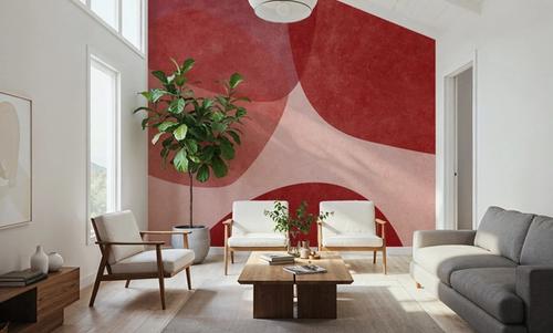 Embracing Shapes, Cherry Red